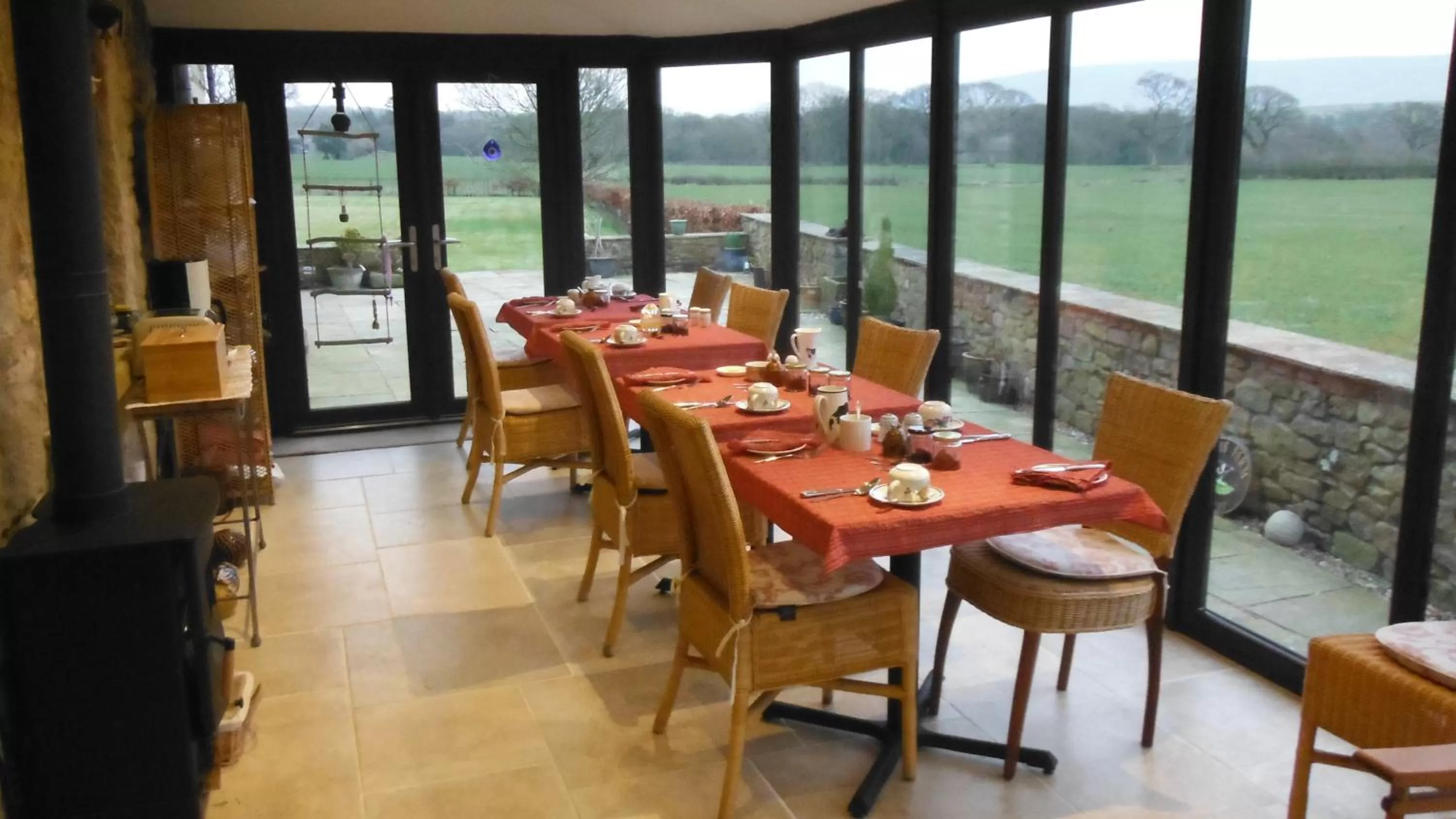 View (from property/room) in Green Bank Farmhouse