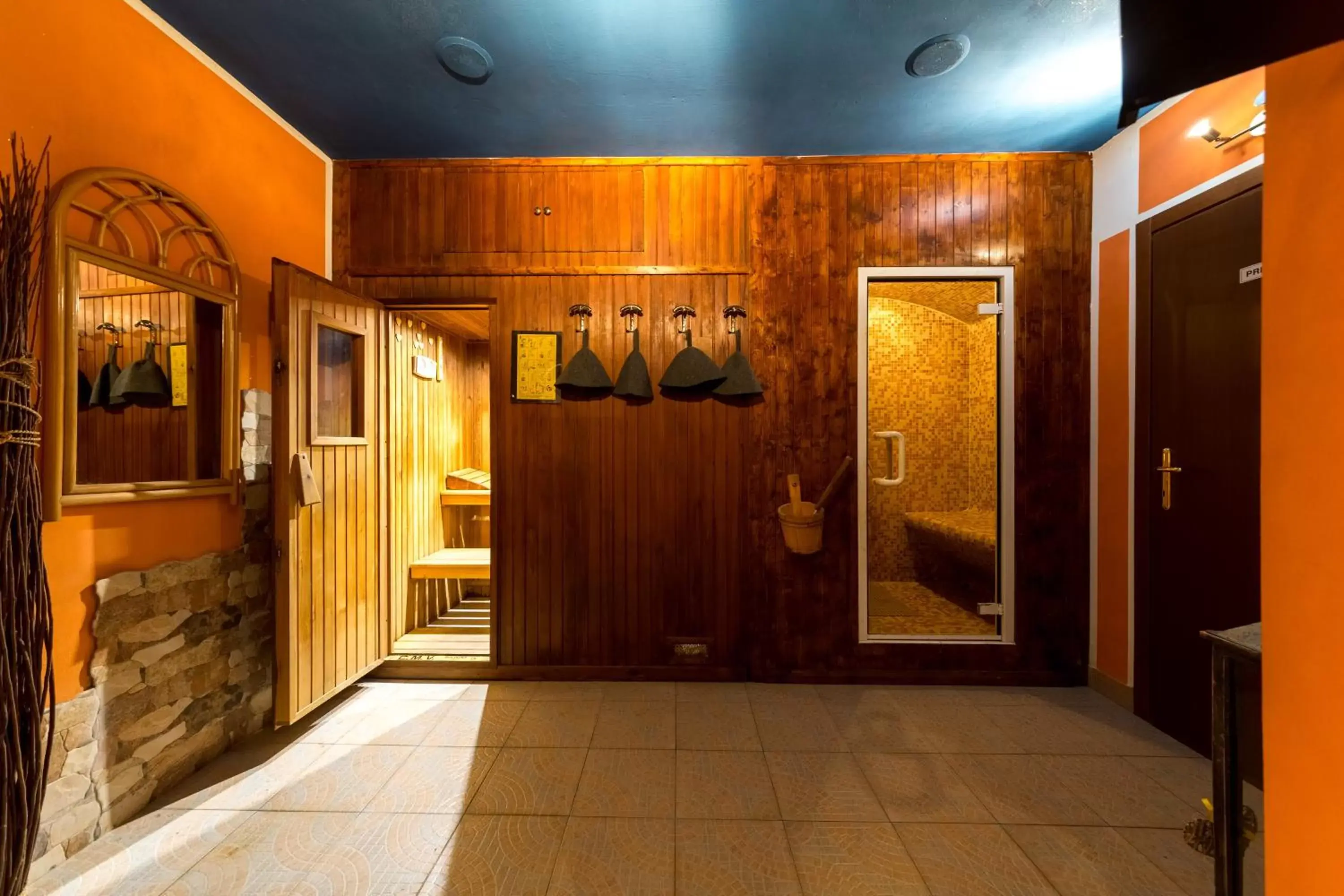 Sauna in Hotel Canarino