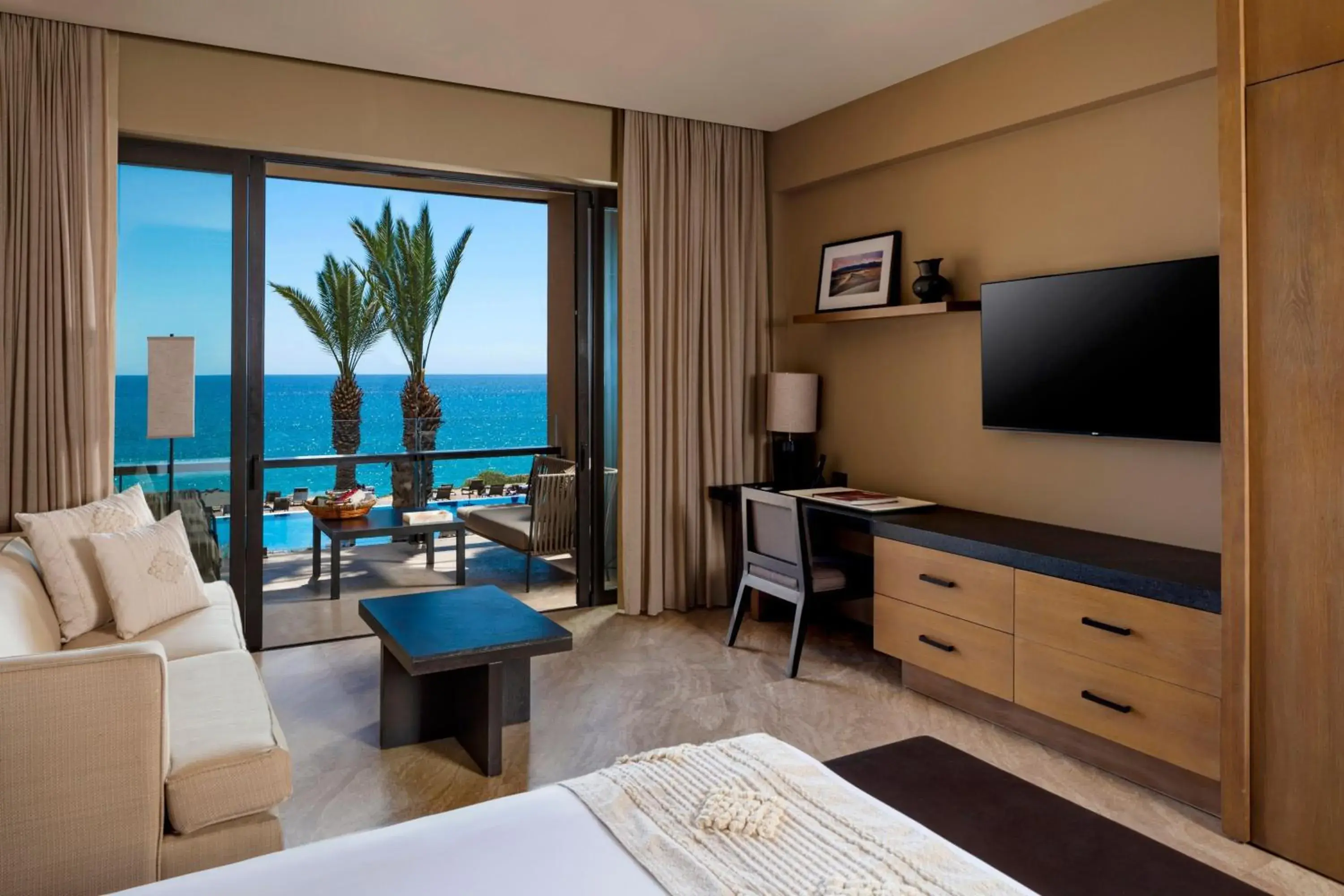 Photo of the whole room, TV/Entertainment Center in Casa Maat at JW Marriott Los Cabos Beach Resort & Spa