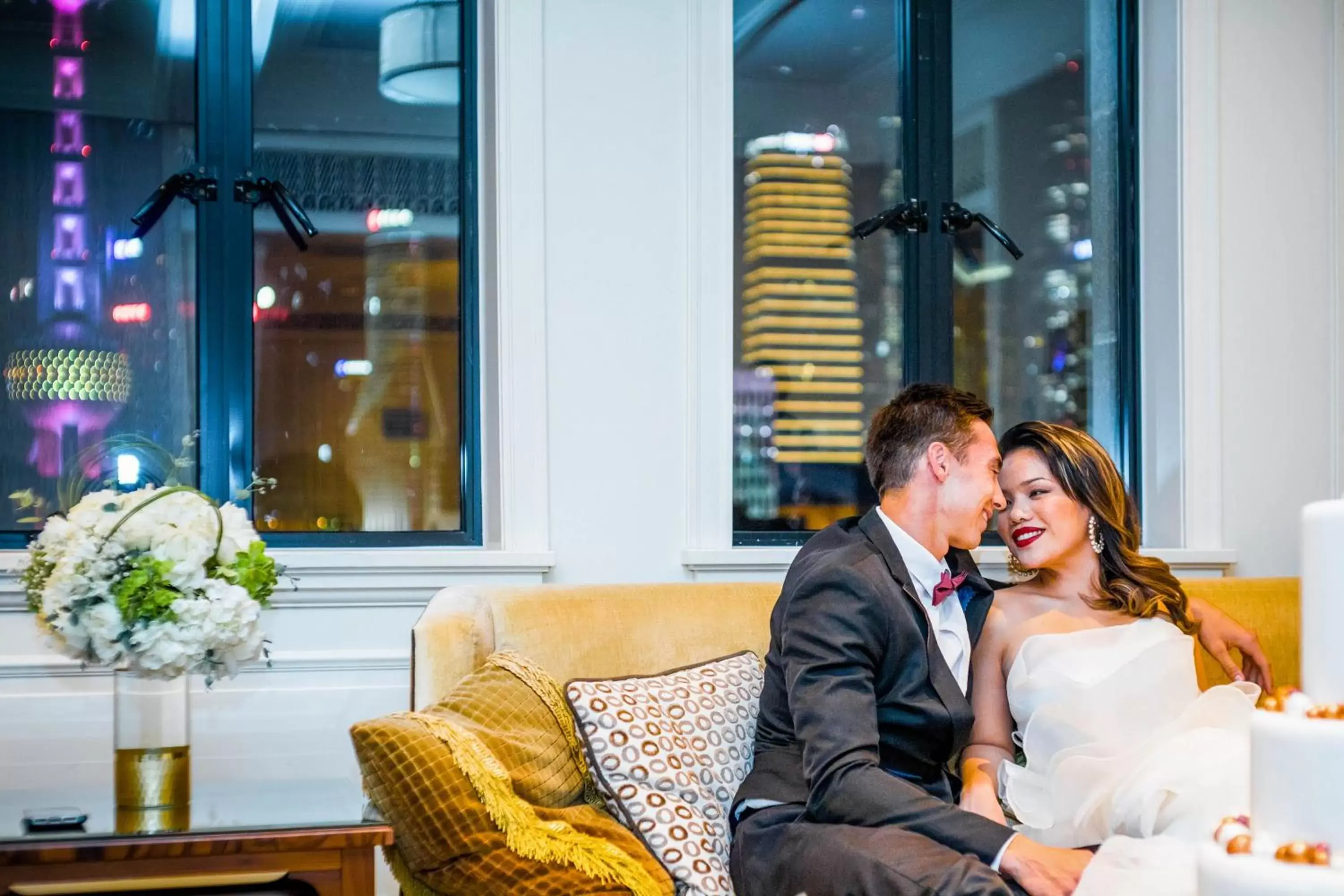 wedding in Fairmont Peace Hotel On the Bund (Start your own story with the BUND)