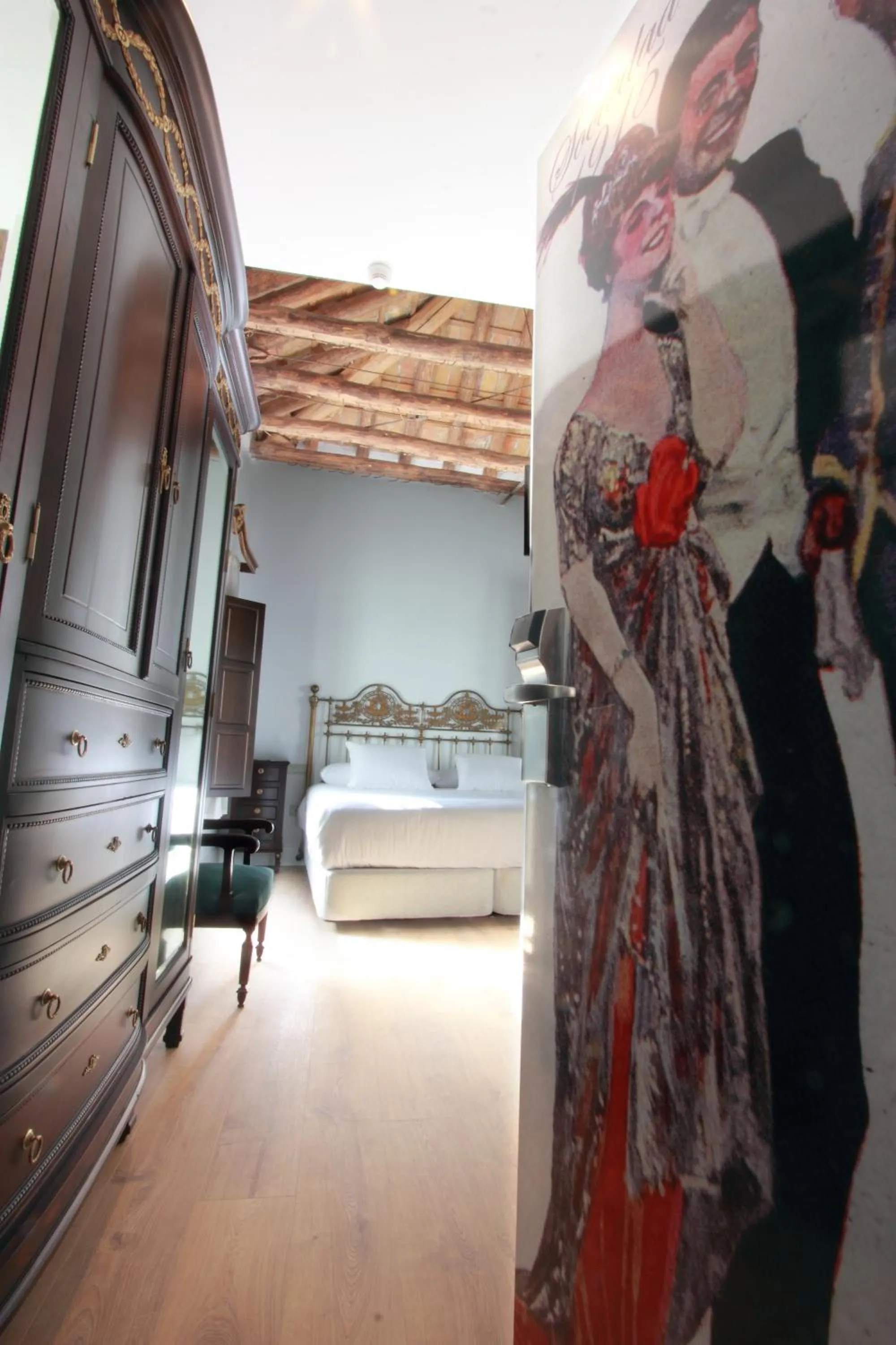 Bed in Hotel Patria Chica