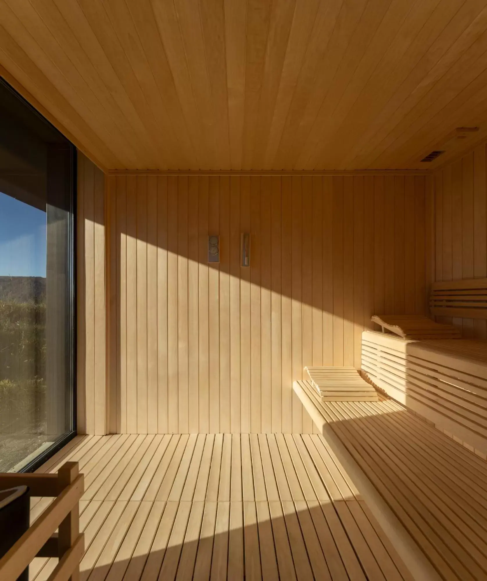 Sauna in Casa de São Lourenço - Burel Mountain Hotels