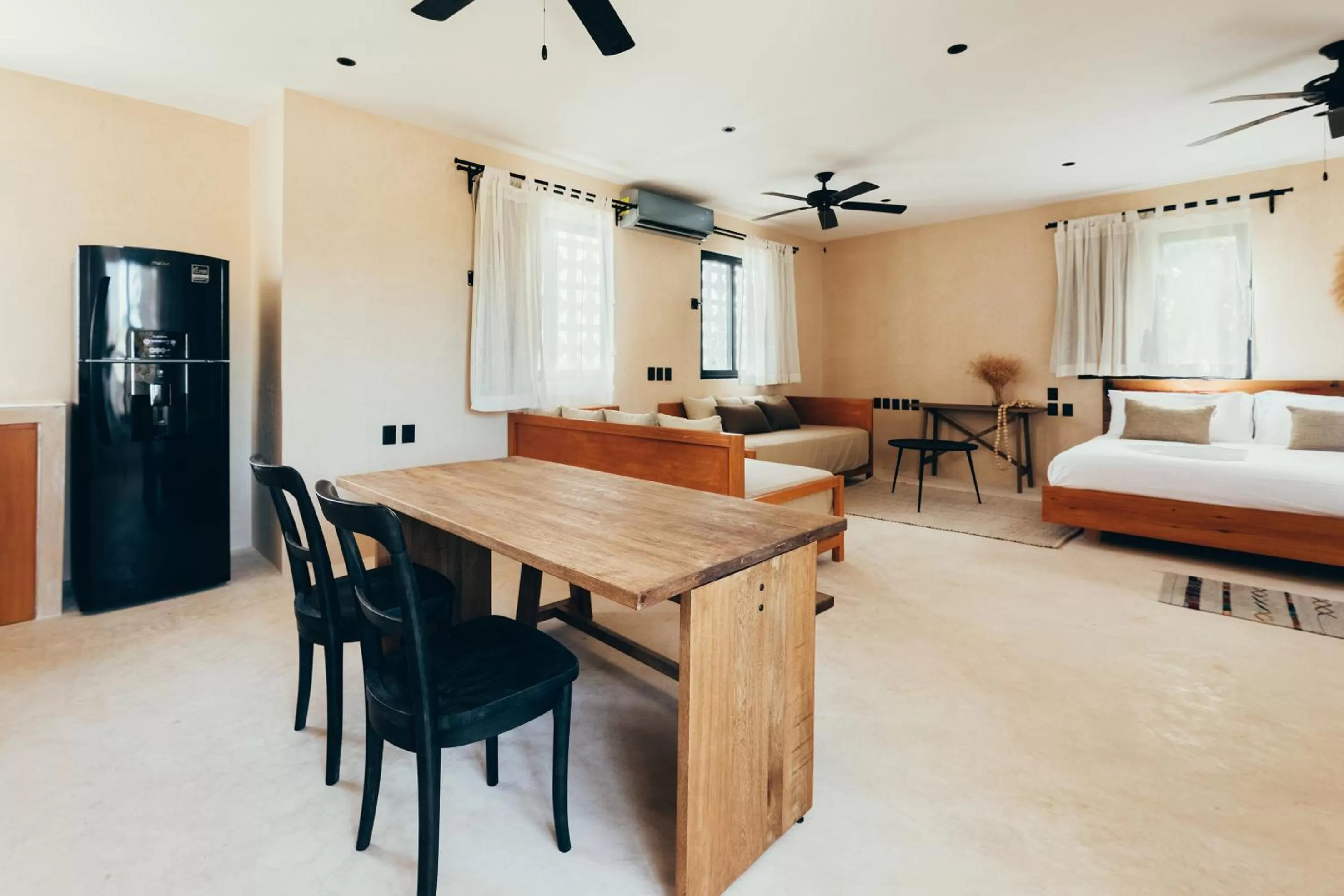 Living room, Bed in Cucu Hotel El Cuyo