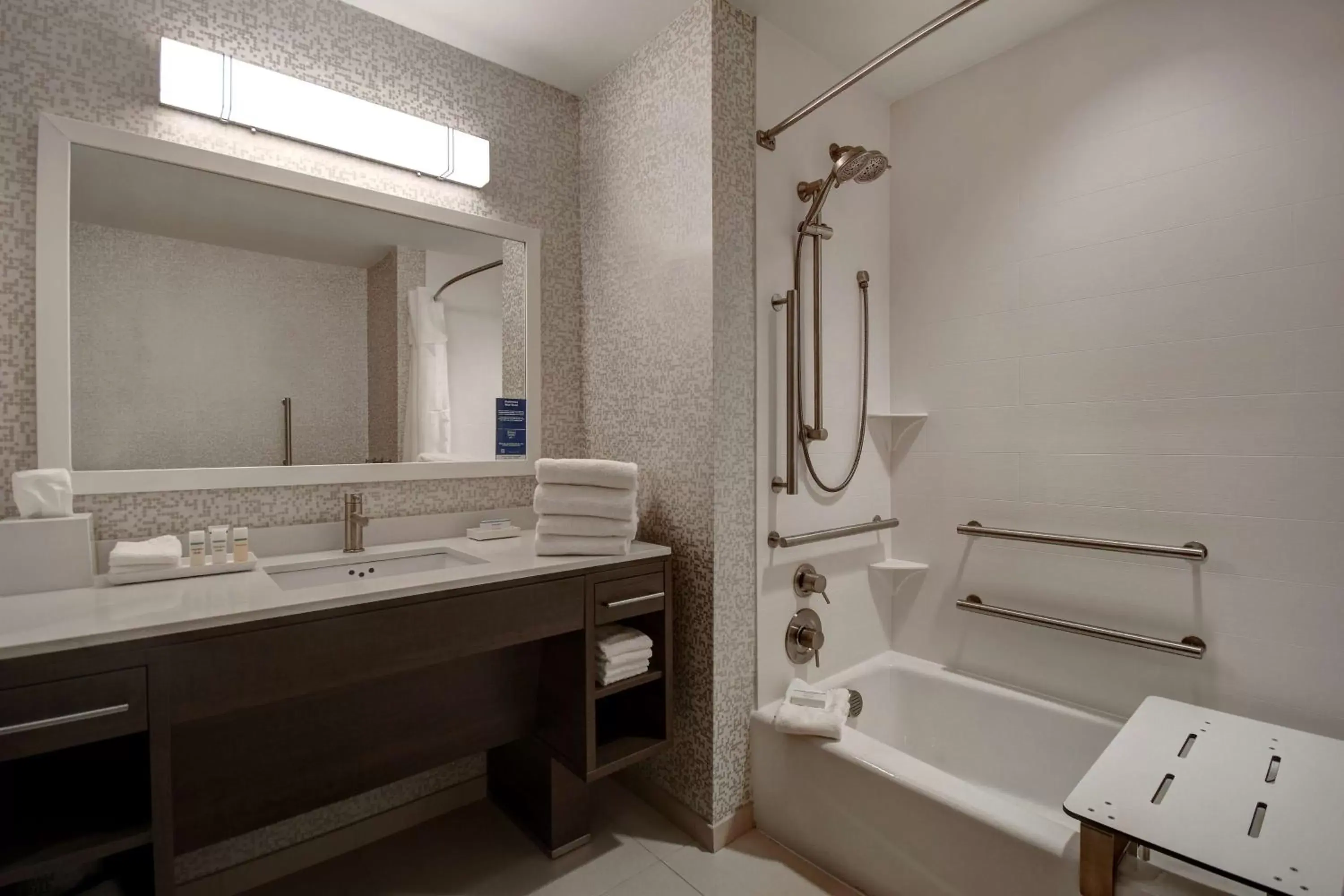 Bathroom in Home2 Suites East Hanover, NJ