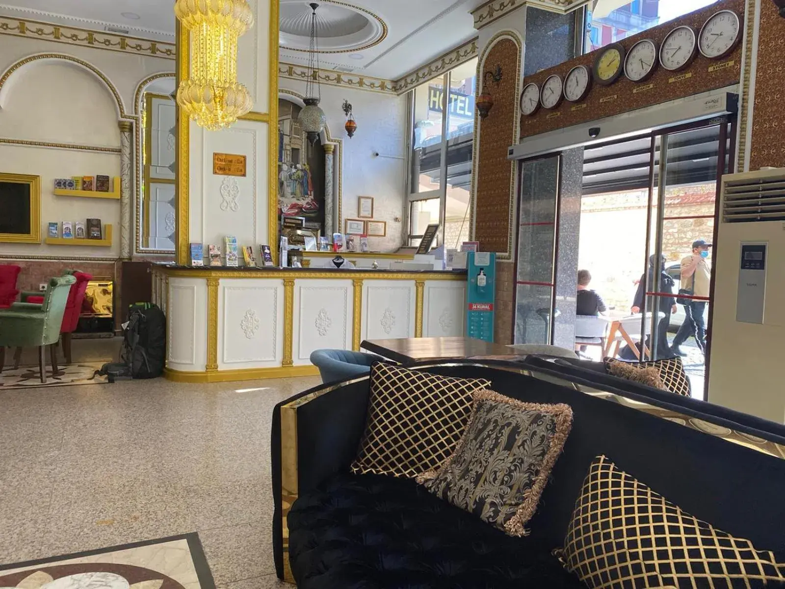 Lobby or reception in Seher HOTEL
