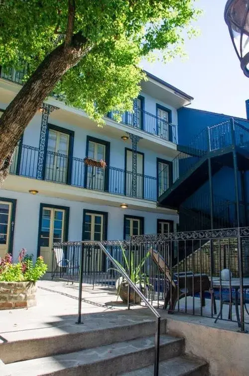 Inner courtyard view, Property Building in Jean Lafitte House