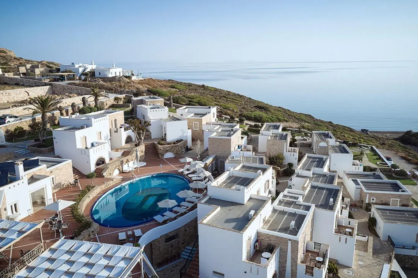 Property building, Bird's-eye View in Naxos Magic Village