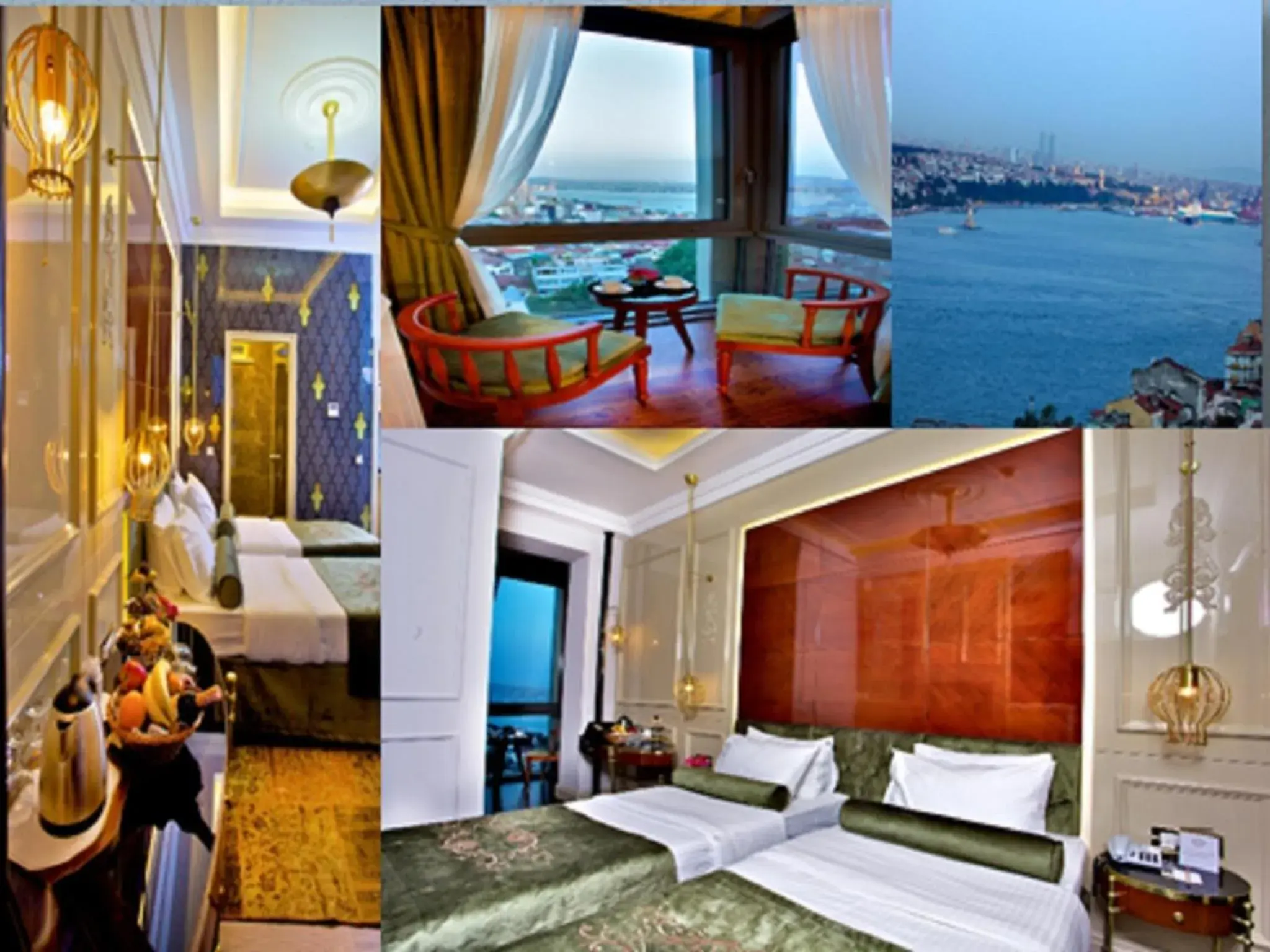 Superior Double or Twin Room with Maiden's Tower View in Taksim Star Hotel