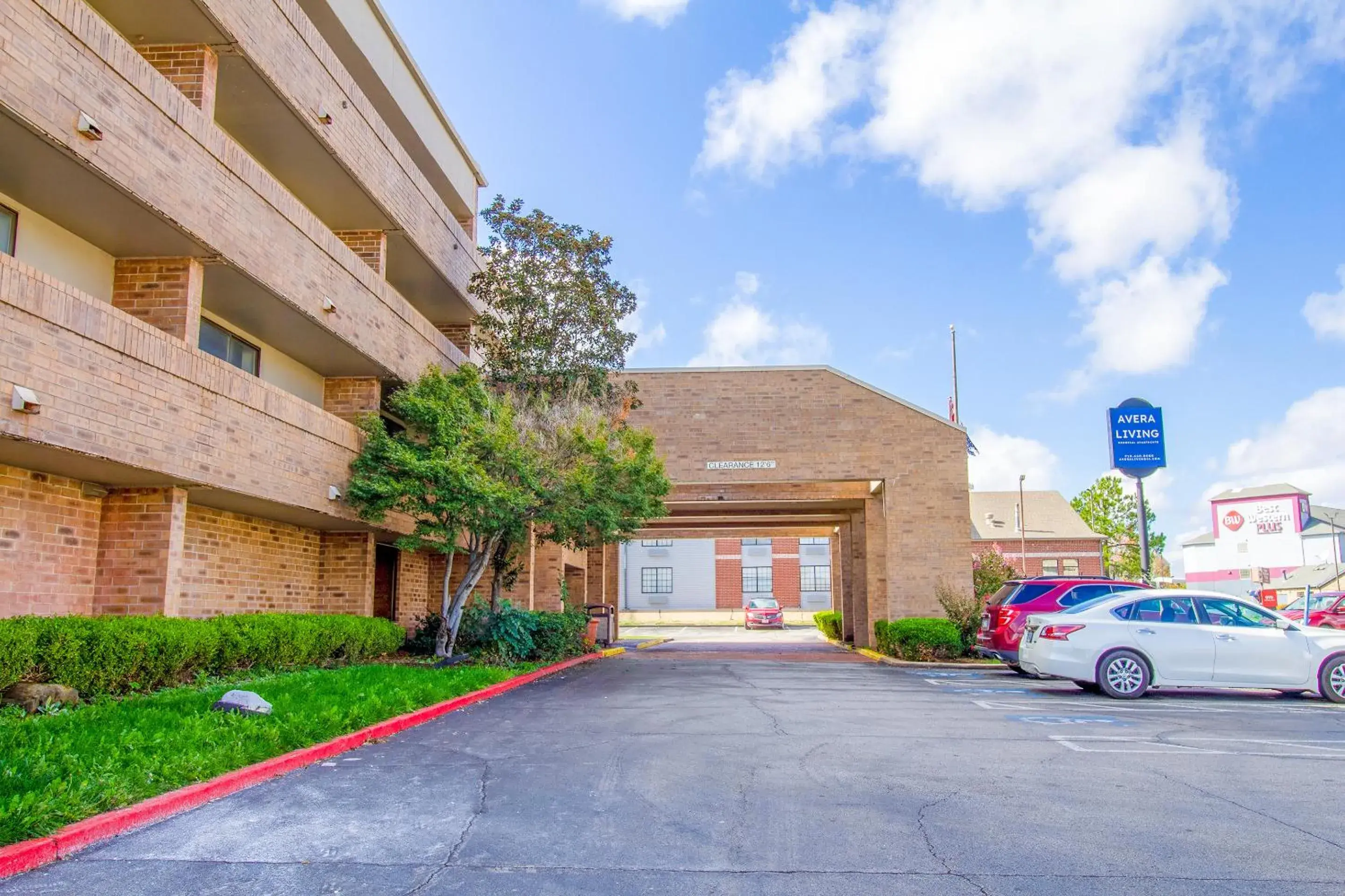 Facade/entrance, Property Building in Tulsa Square Hotel Central, I-44 By OYO