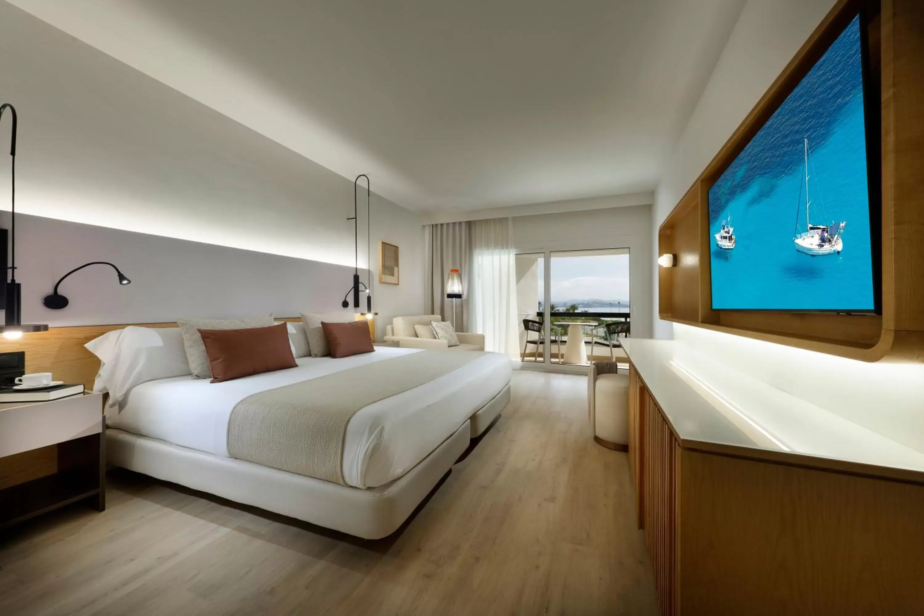 Bedroom in Grand Palladium Palace Ibiza Resort & Spa- All Inclusive