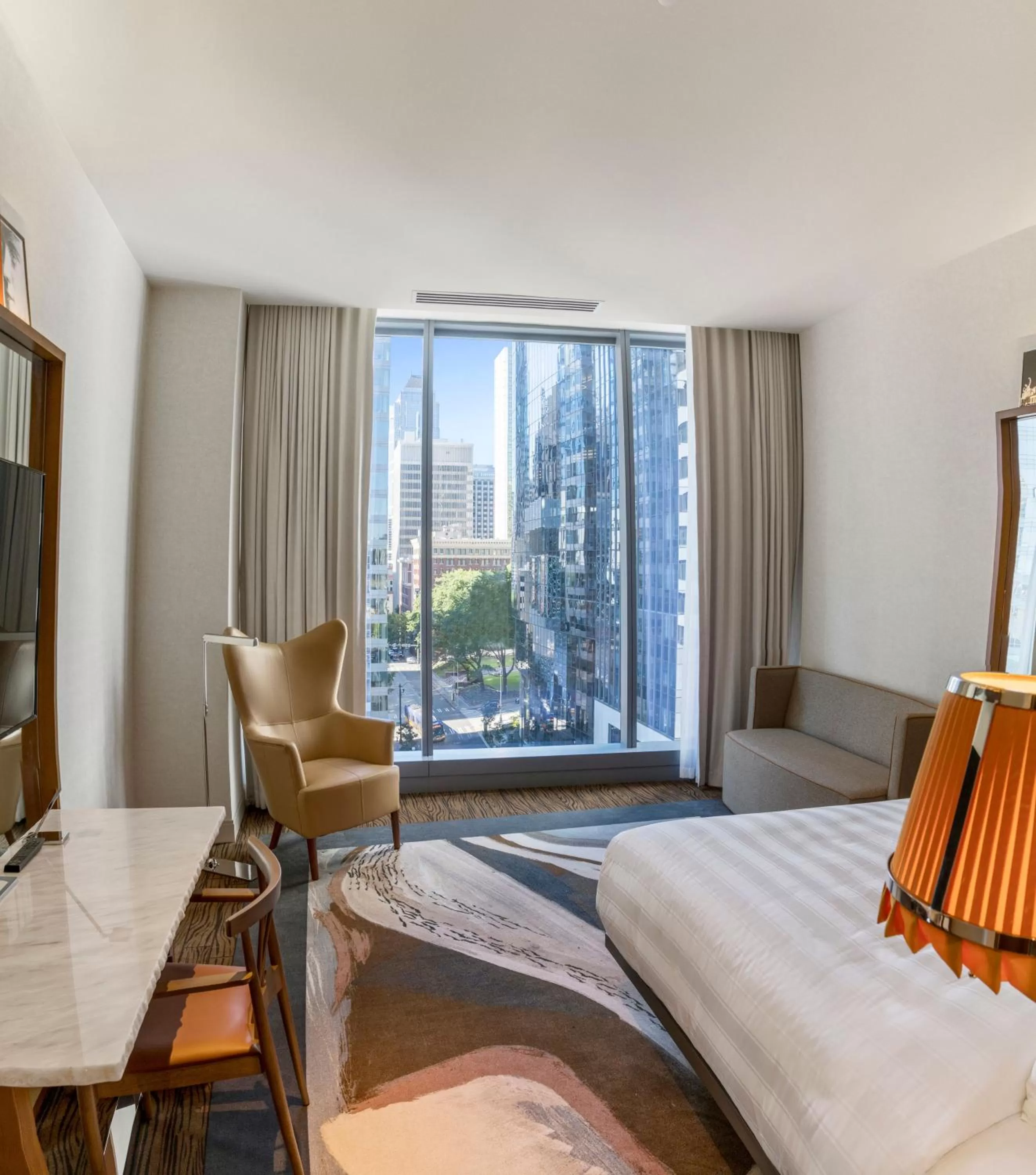 City view, Bed in Lotte Hotel Seattle