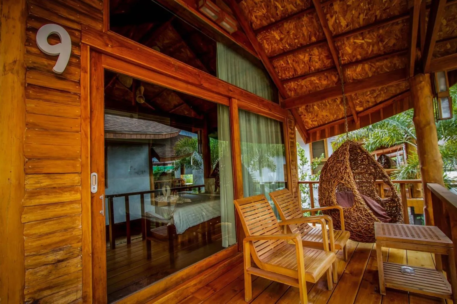 Patio in Tique Series Boutique Resort (SHA Extra Plus)