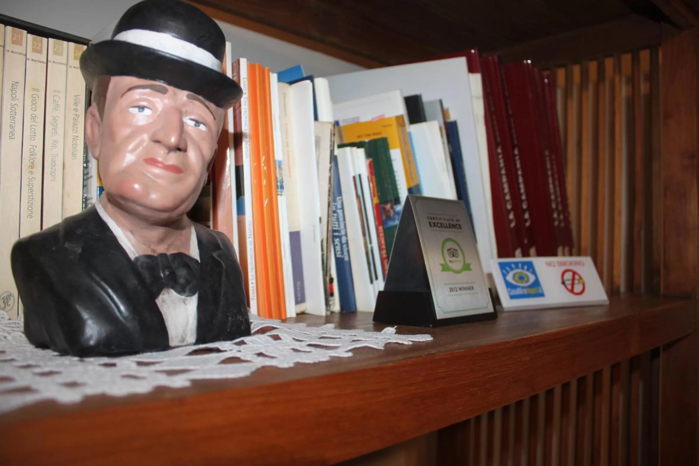 Living room in B&B Casamiranapoli