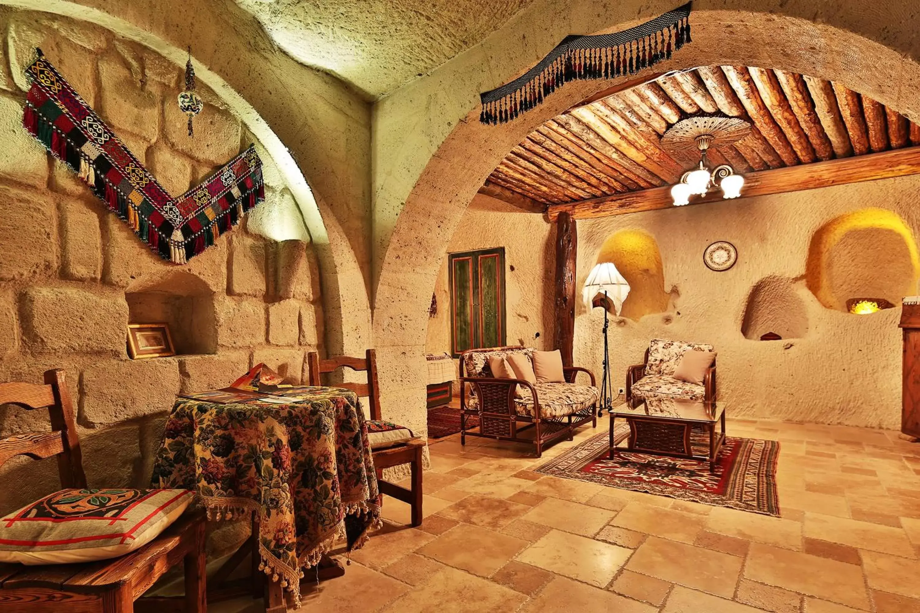 Kitchen or kitchenette, Restaurant/Places to Eat in Cappadocia Cave Suites