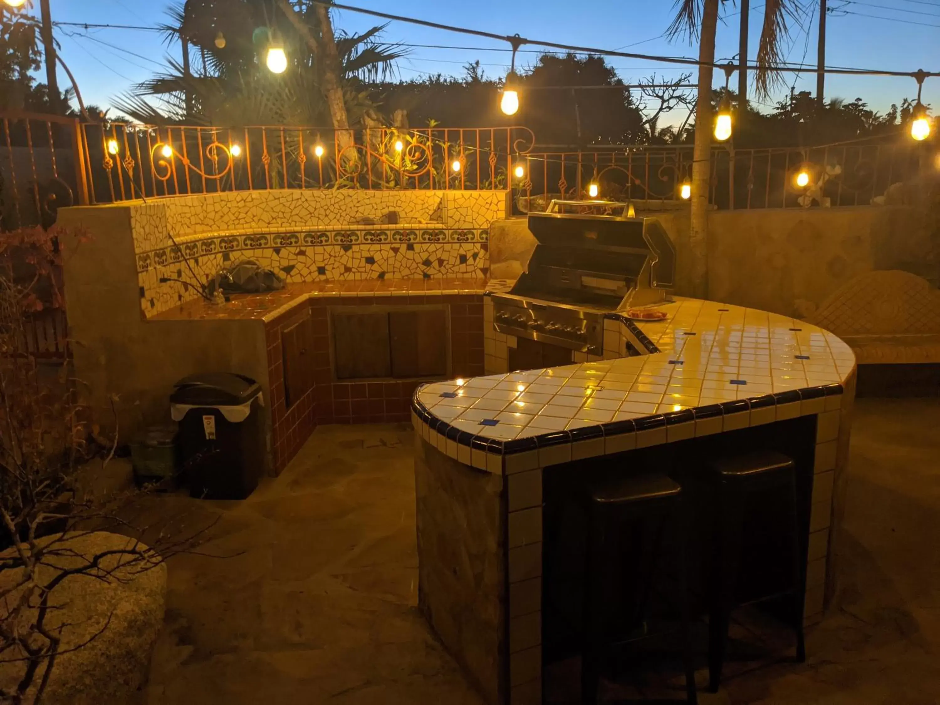 Kitchen or kitchenette in Hacienda De Palmas