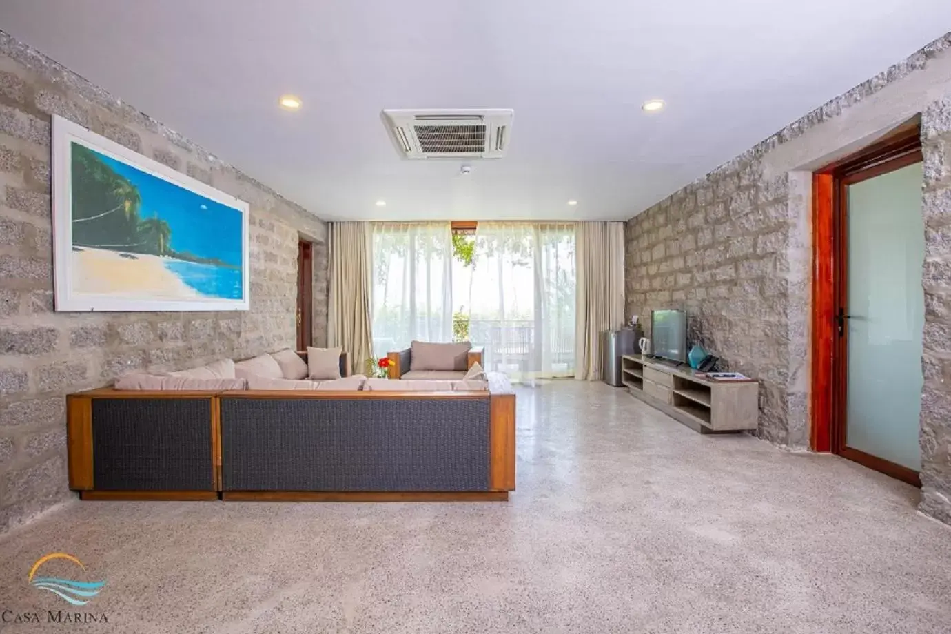 Living room, Lobby/Reception in Casa Marina Resort