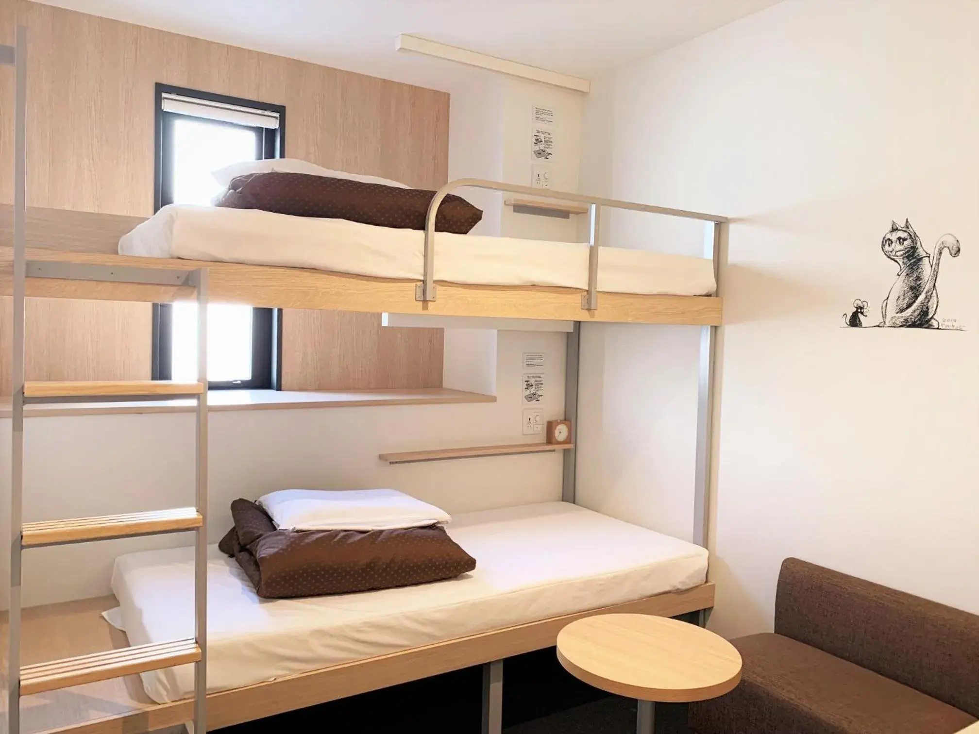 Bed, Bunk Bed in WeBase Hiroshima