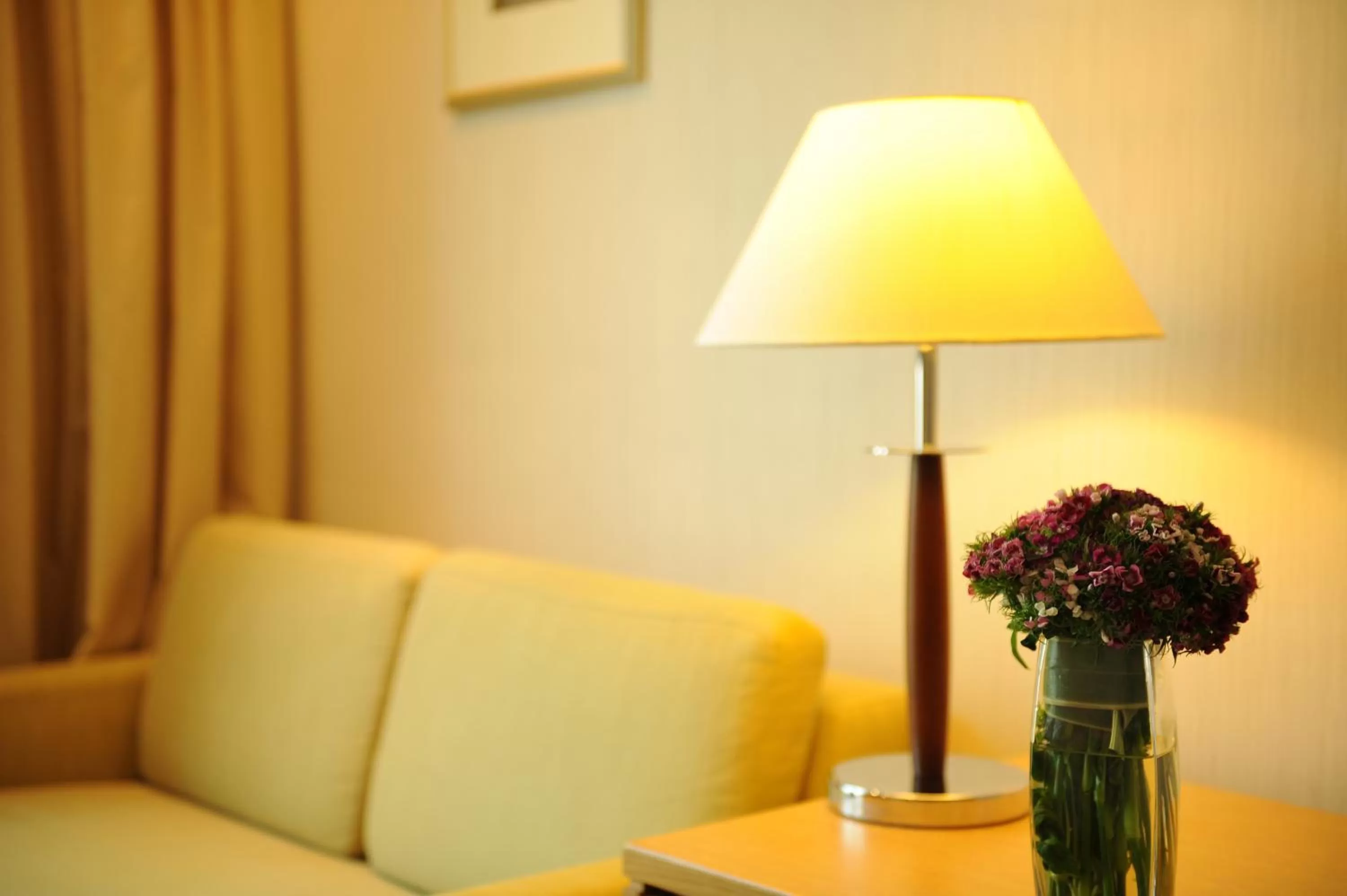 Seating area in Bishop Lei International House