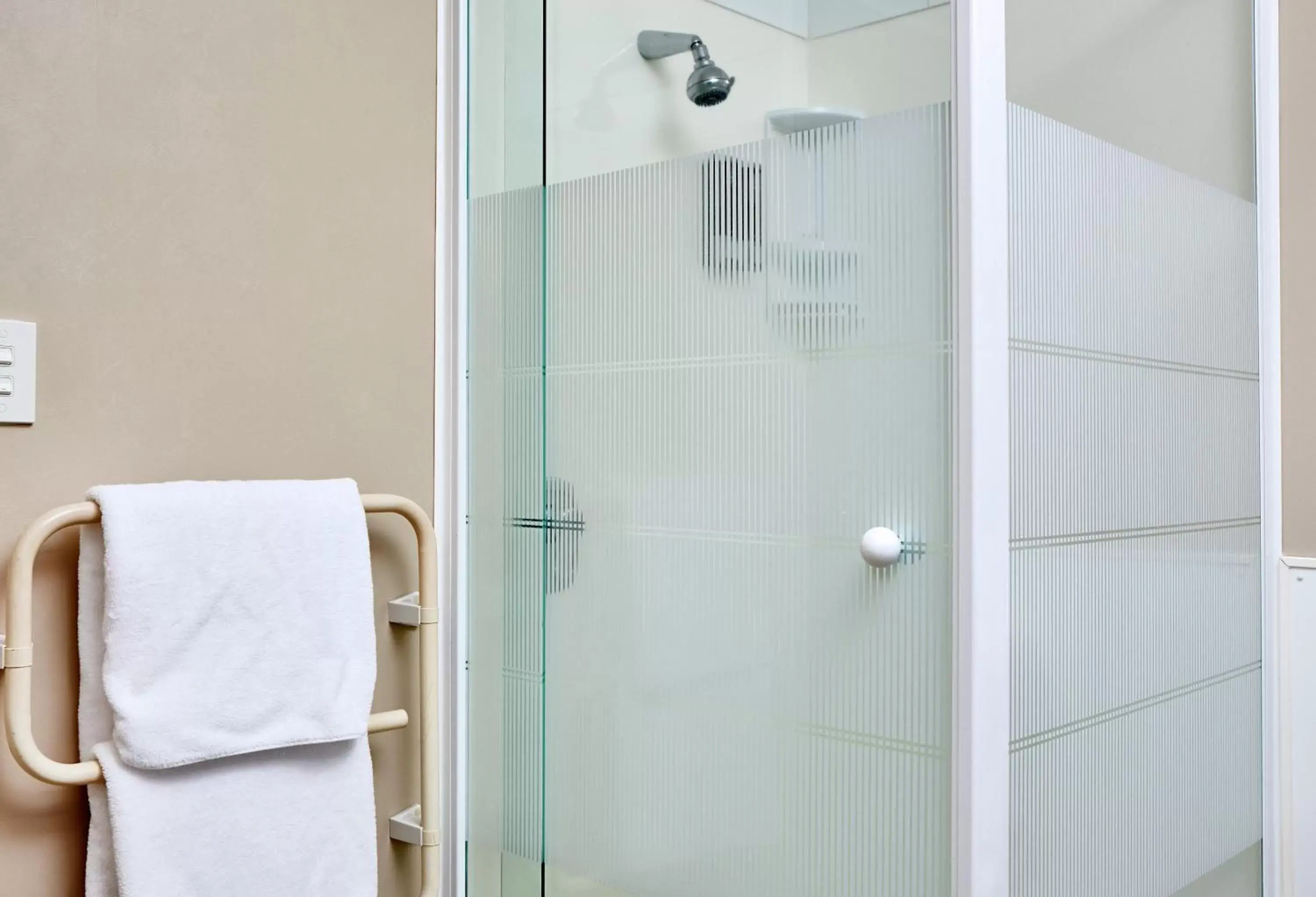 Shower, Bathroom in Barringtons Motor Lodge