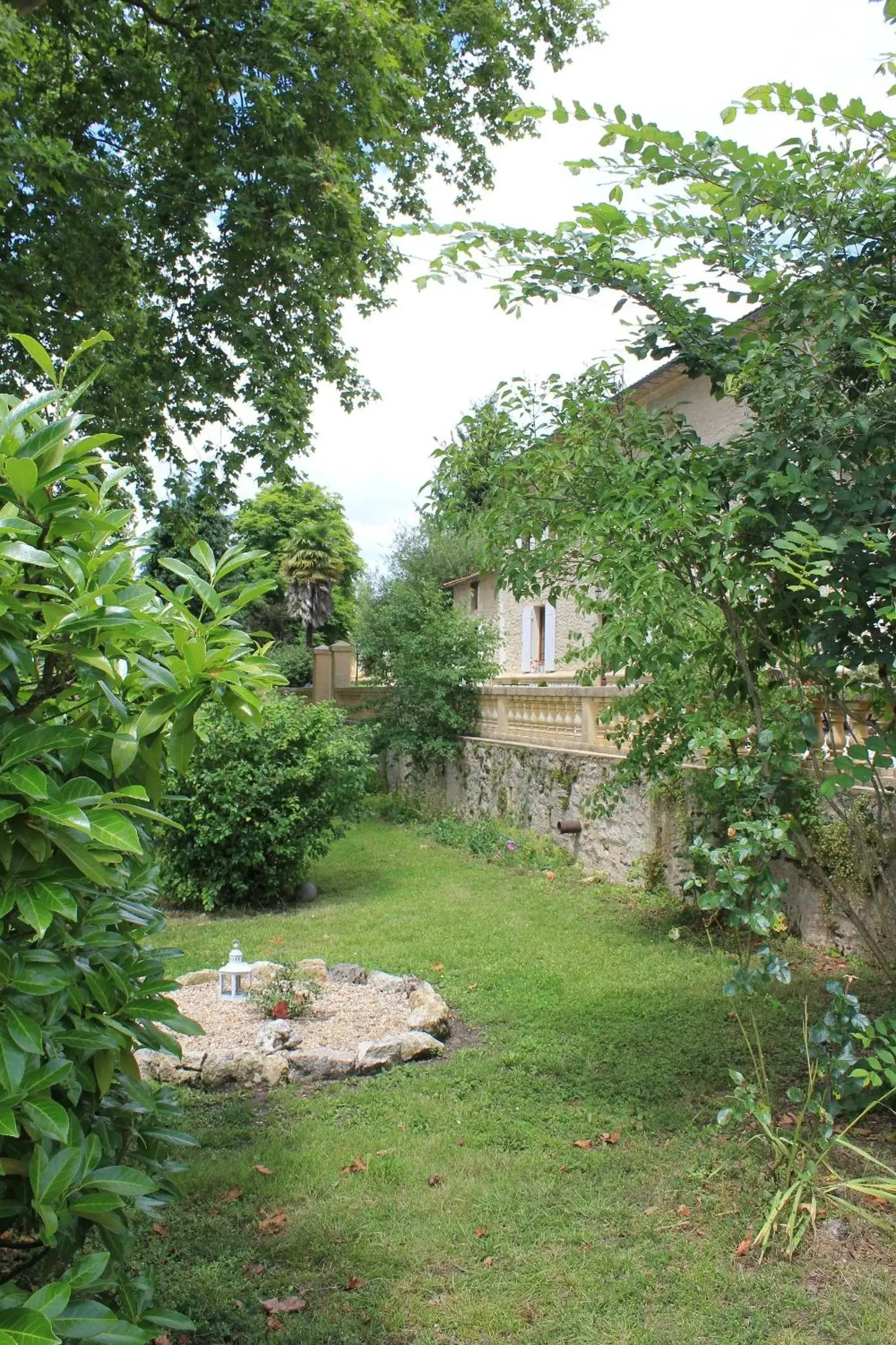 Garden in Château Puygrenier