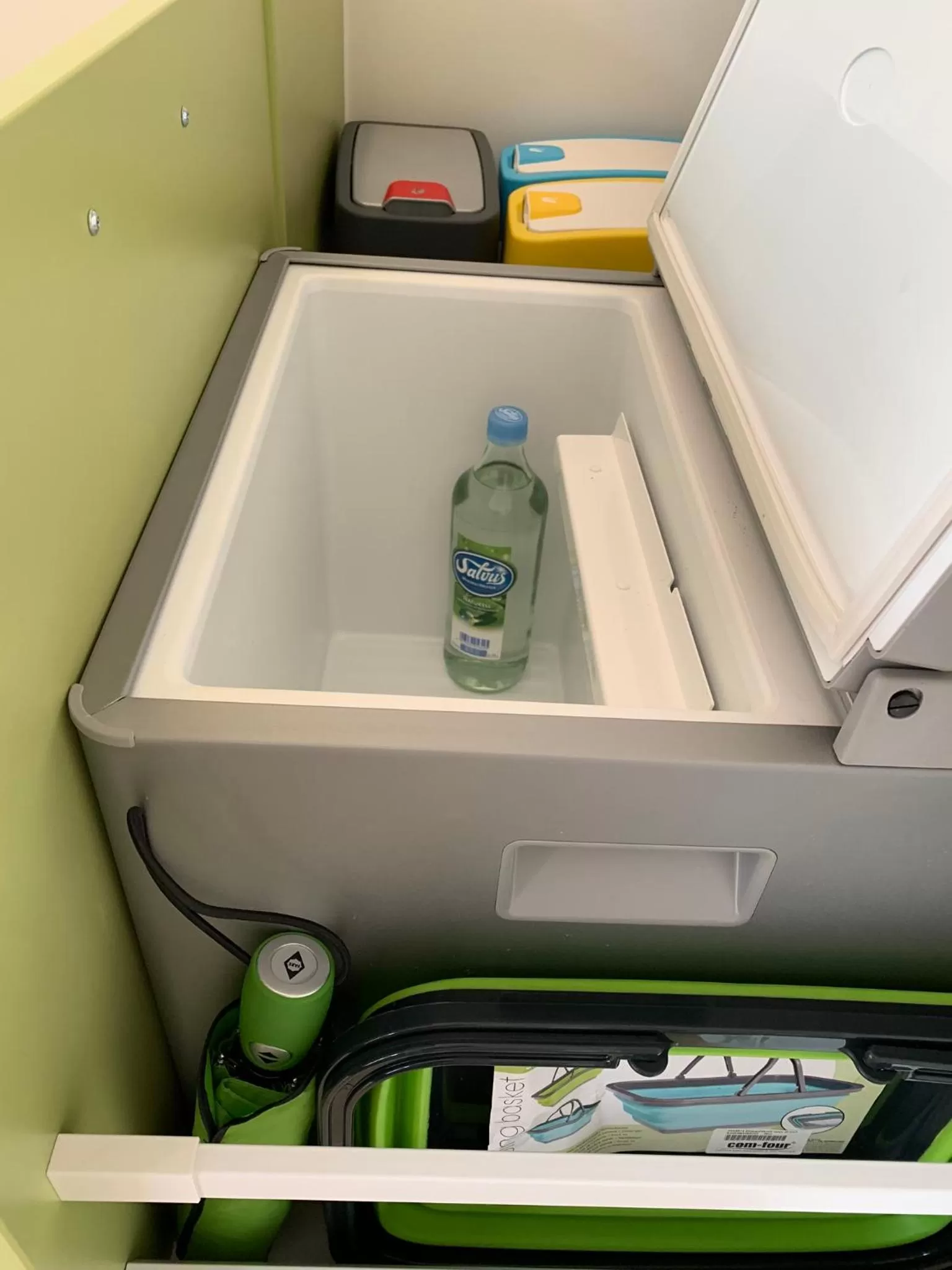 Kitchen or kitchenette in Park-Lodge Am Rohrbusch