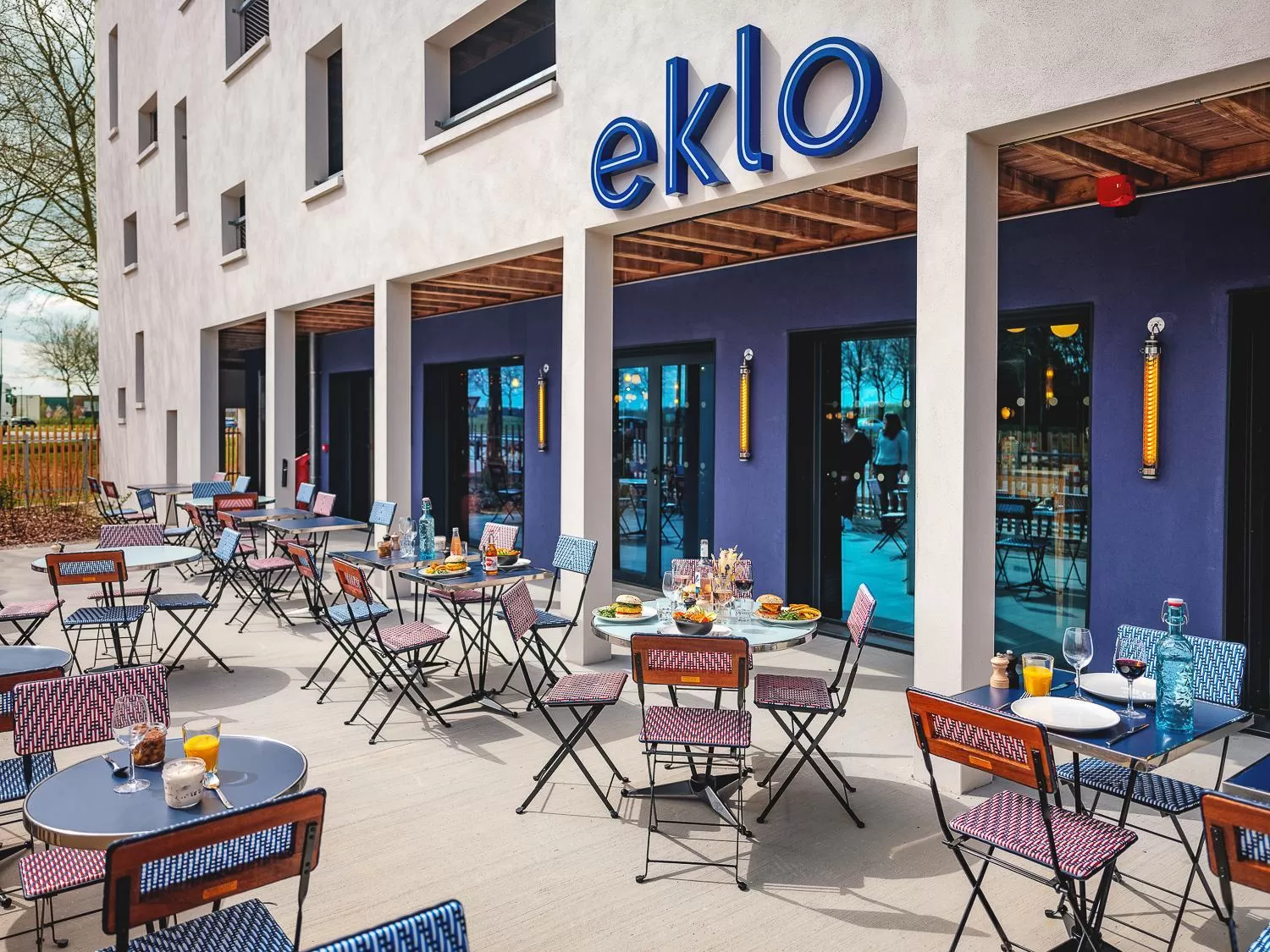 Patio in Eklo Hotels Paris Marne La Vallée