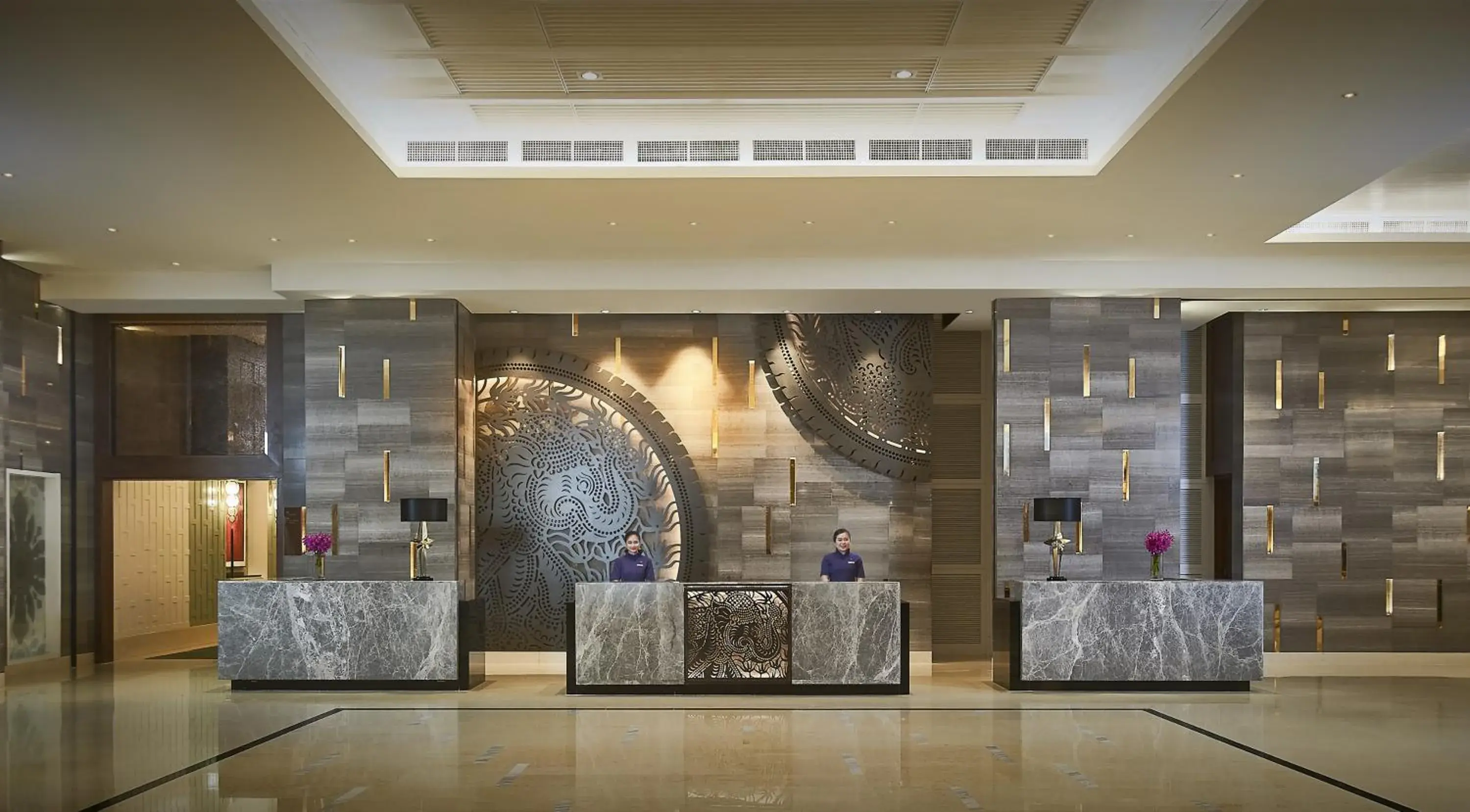 Lobby or reception in Amari Johor Bahru Lobby or reception in Amari Johor Bahru