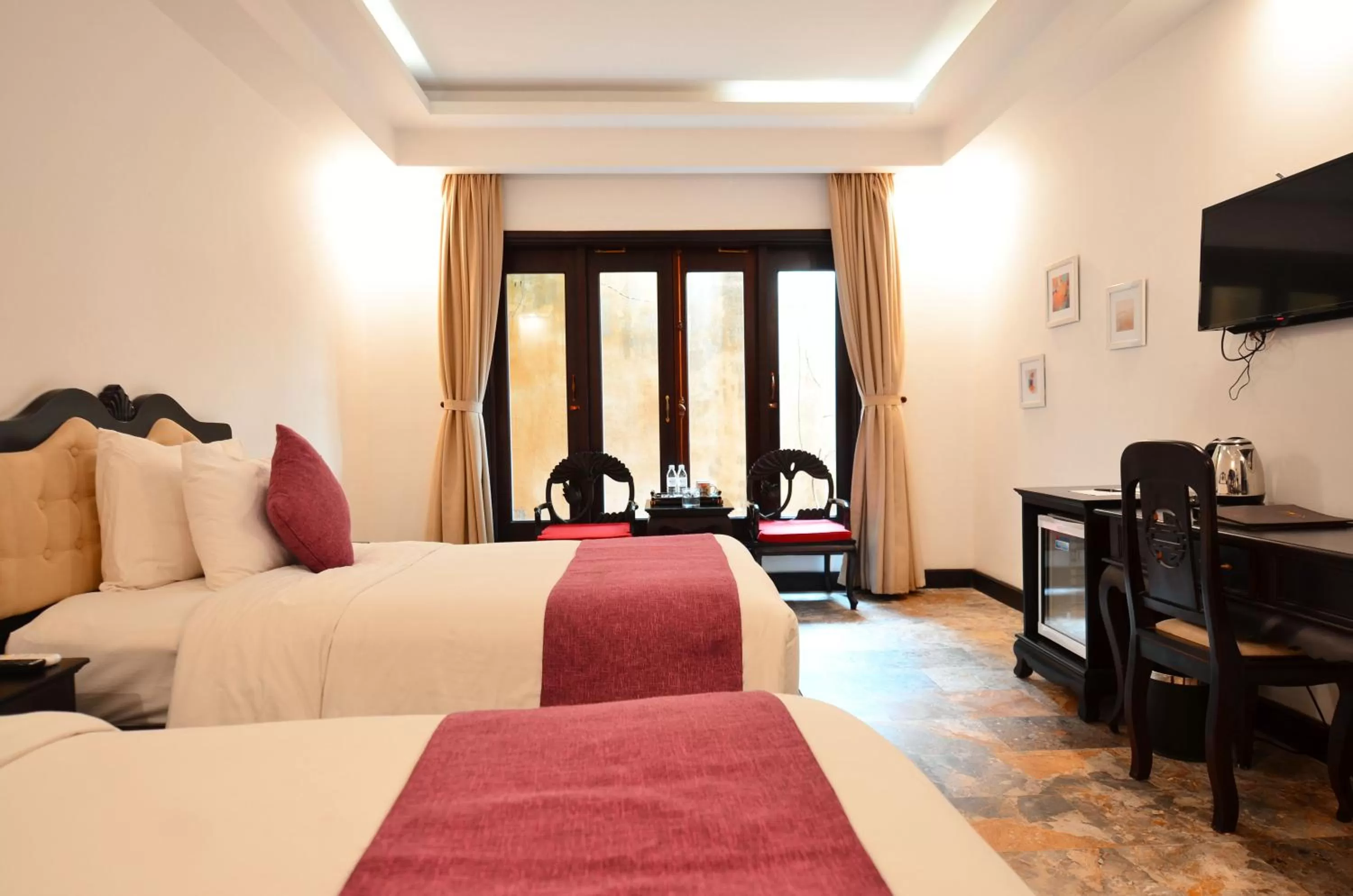 Bedroom, Bed in Hoian Central Hotel