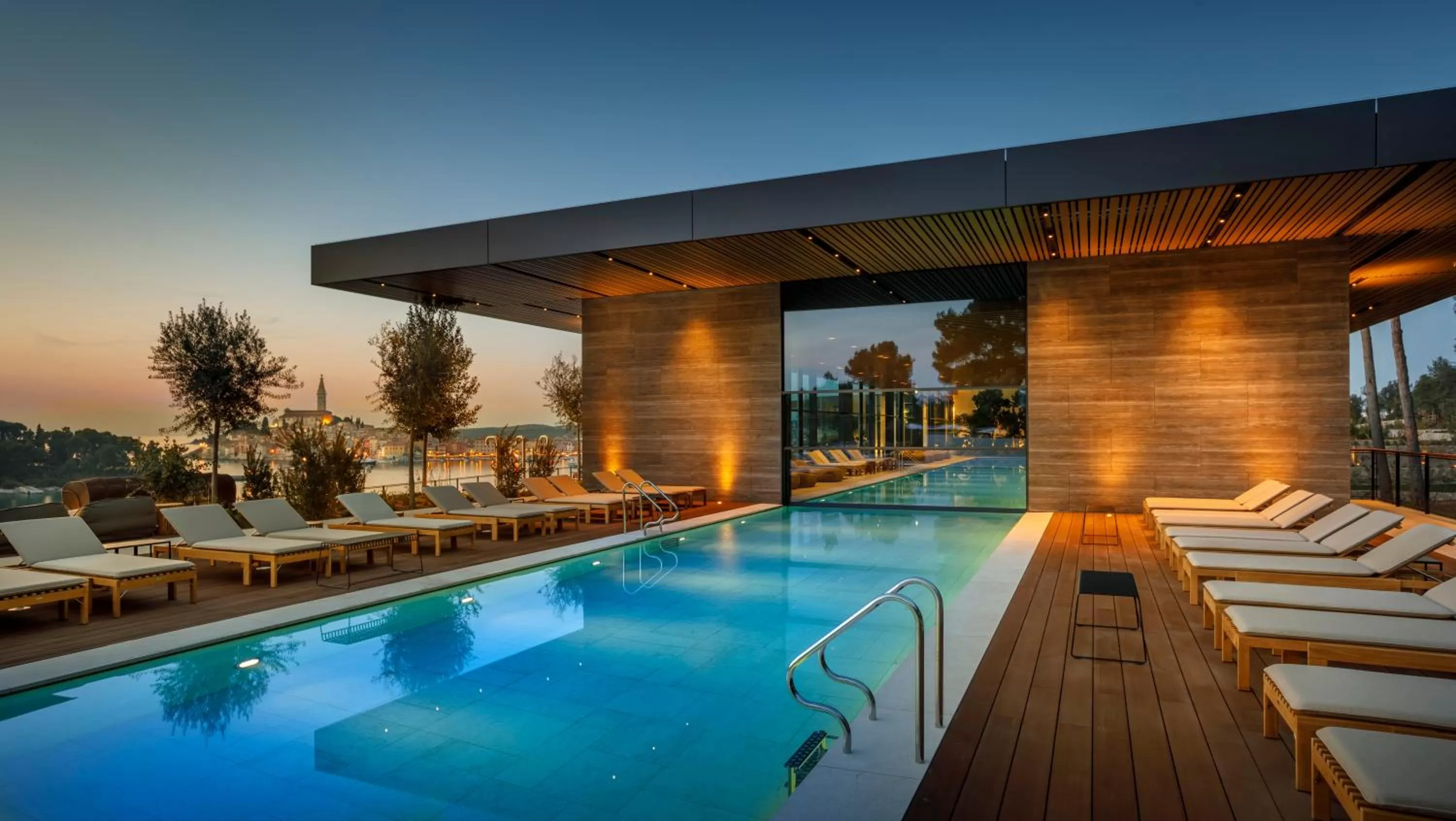Swimming pool in Grand Park Hotel Rovinj by Maistra Collection