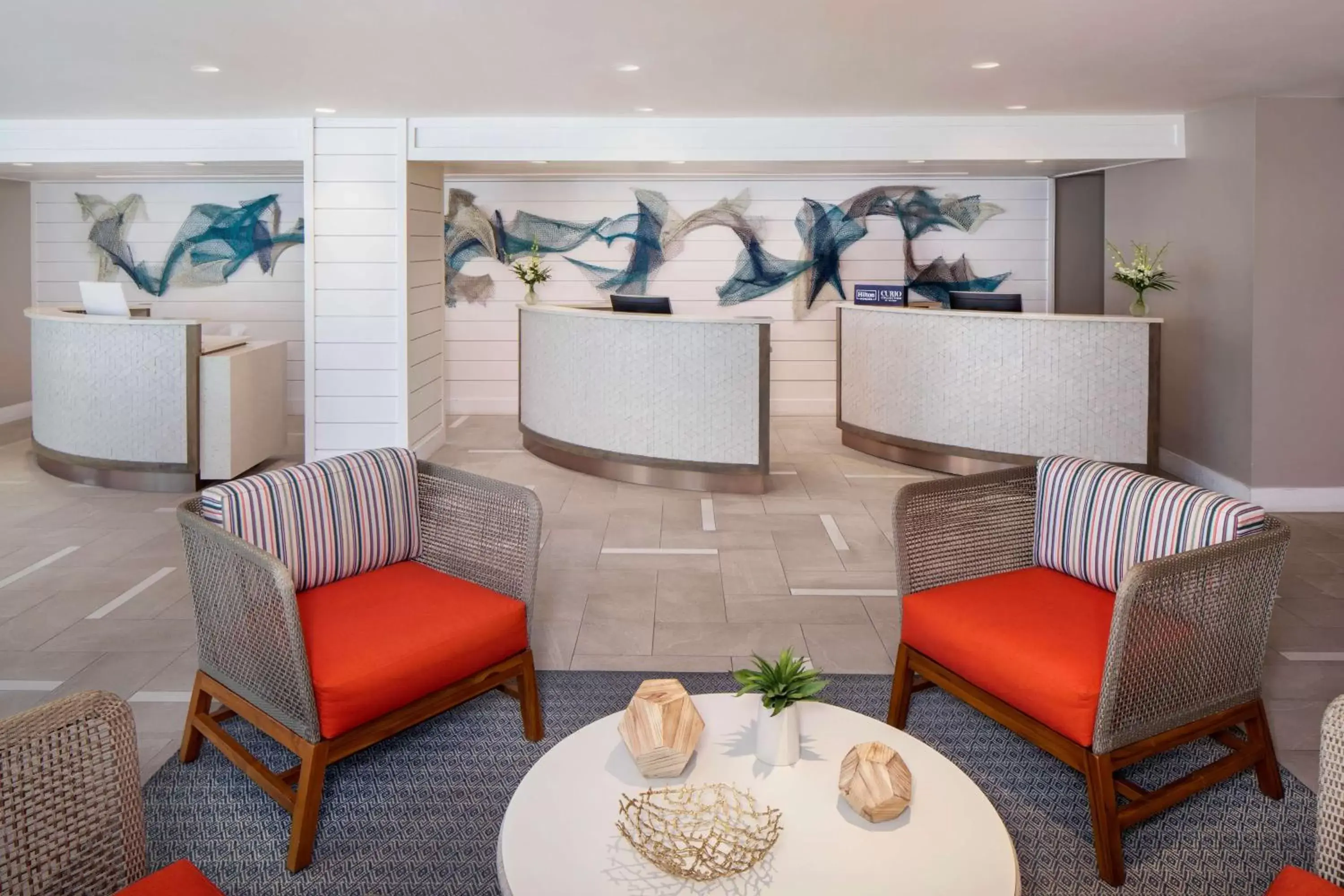 Lobby or reception, Lobby/Reception in The Reach Key West, Curio Collection by Hilton