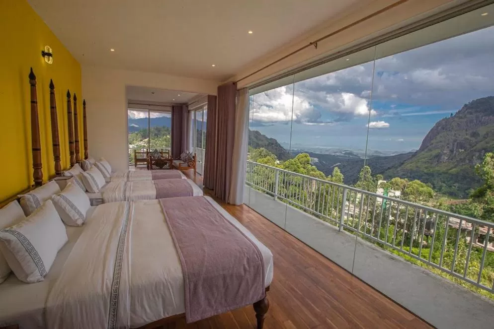 Bed in Morning Dew Boutique Hotel Ella