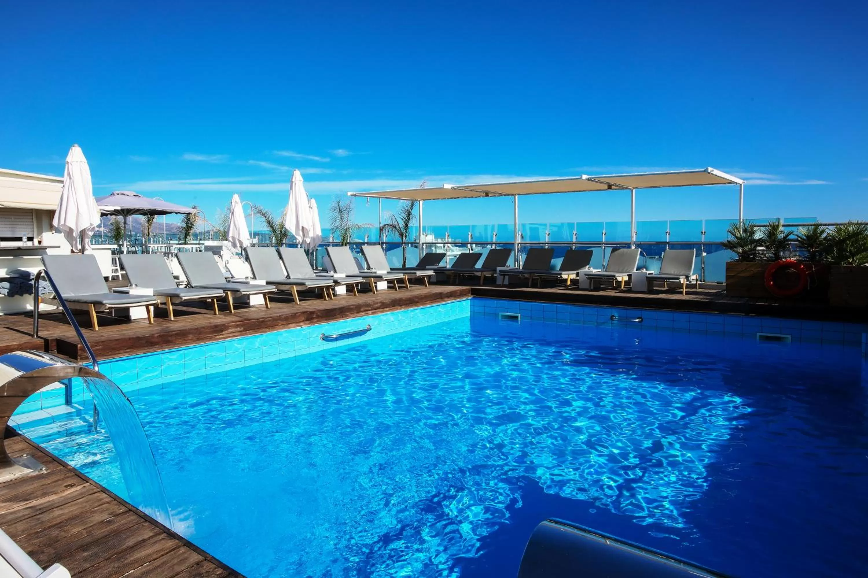 Pool view in Capsis Astoria Heraklion