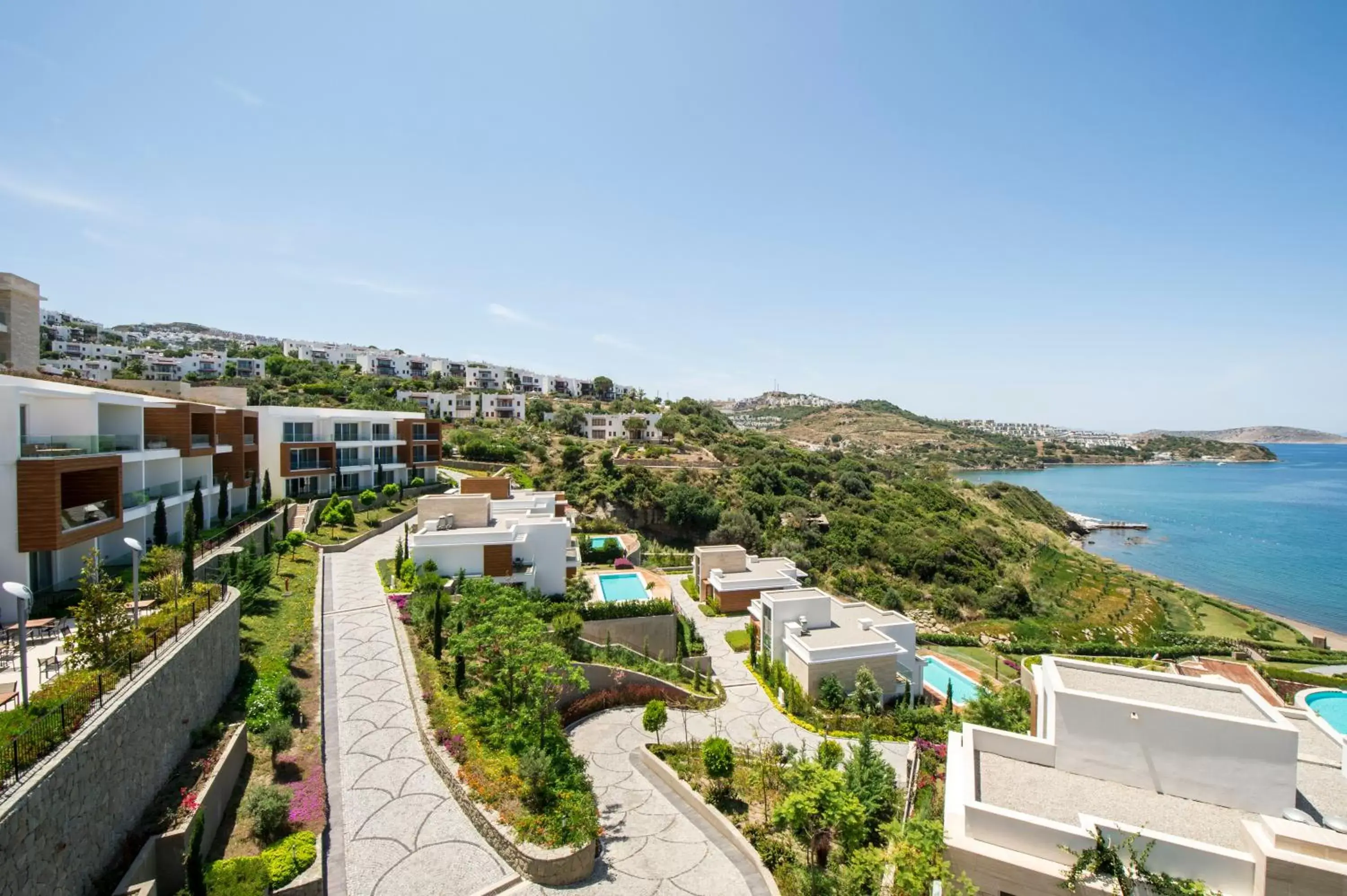 Bird's eye view in Sirene Luxury Hotel Bodrum