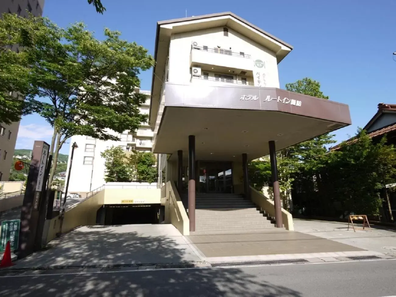 Facade/entrance, Property Building in Hotel Route-Inn Kamisuwa