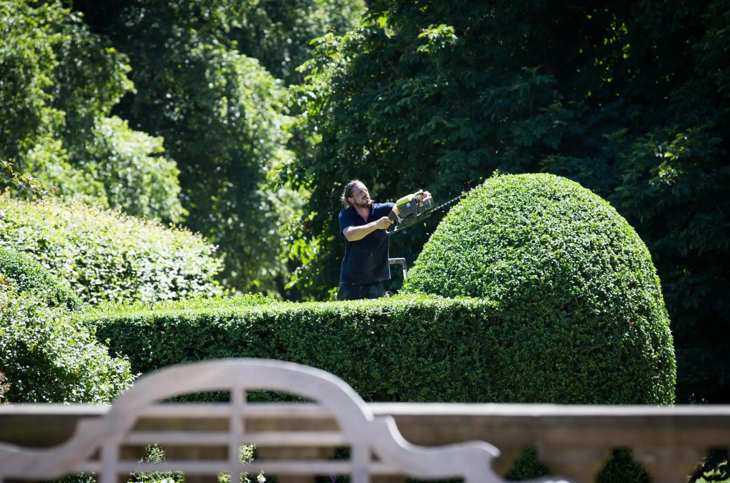 Garden in Goldsborough Hall