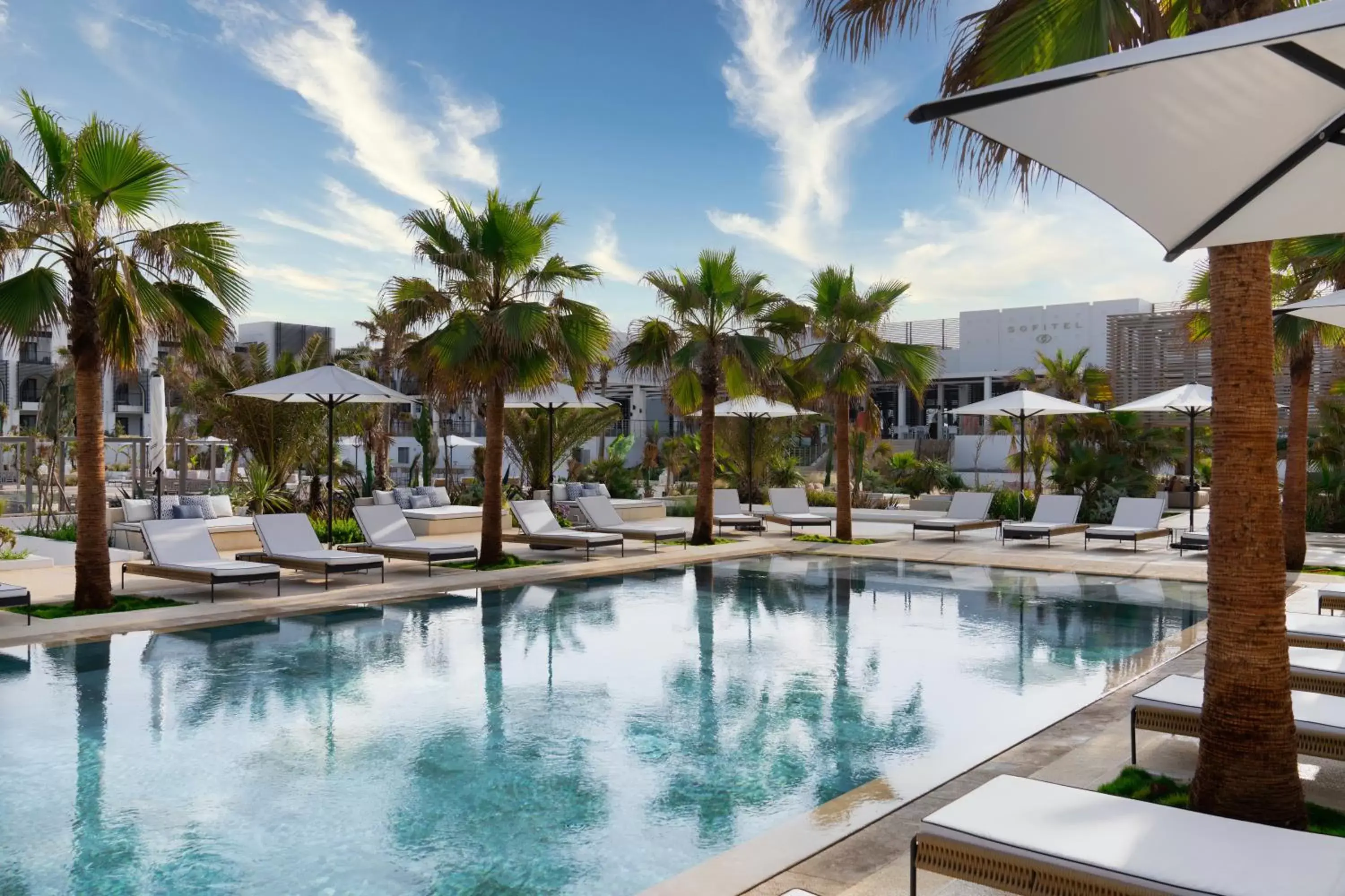 Swimming Pool in Hotel Sofitel Agadir Thalassa Sea & Spa