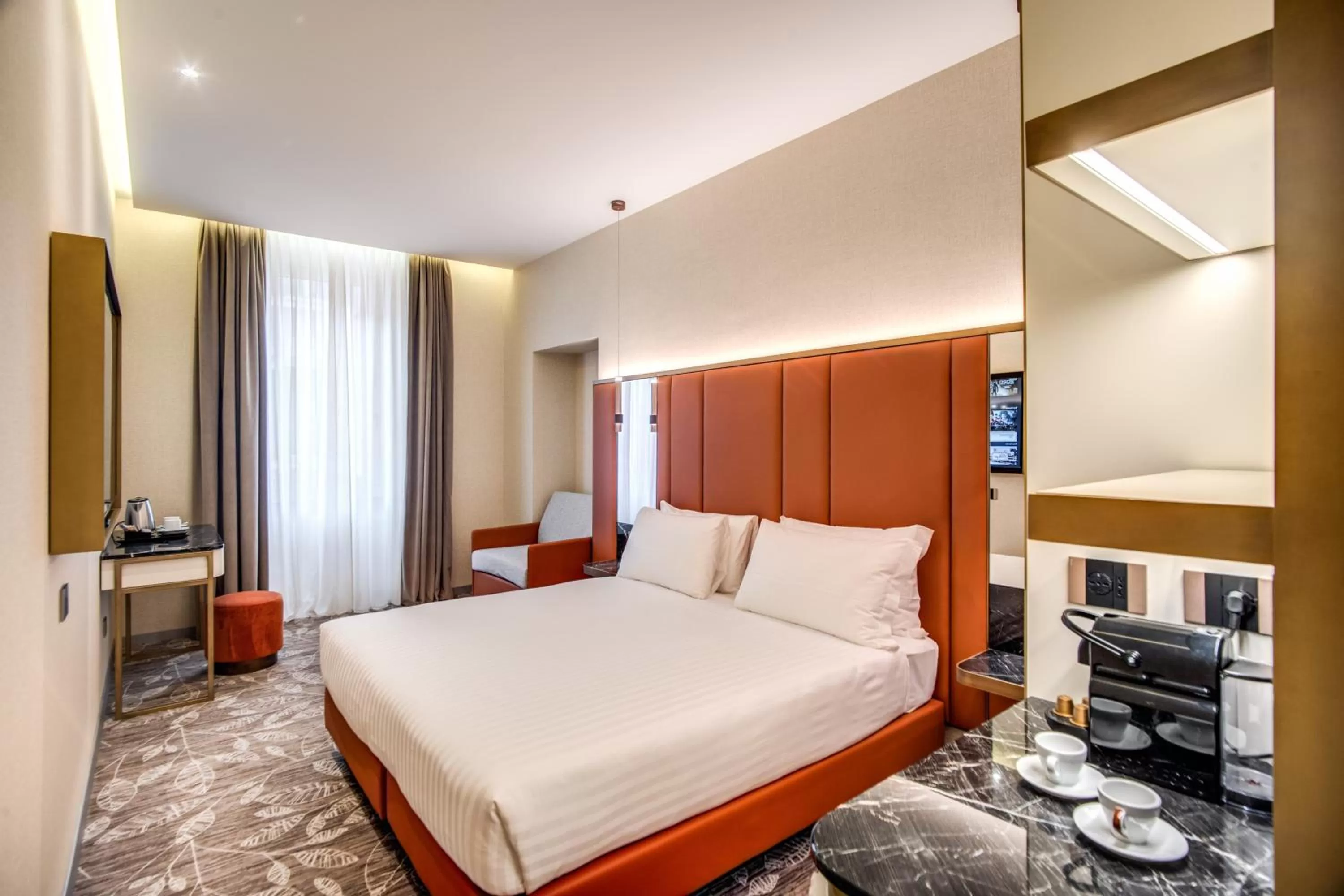 Bed in CC Palace Hotel