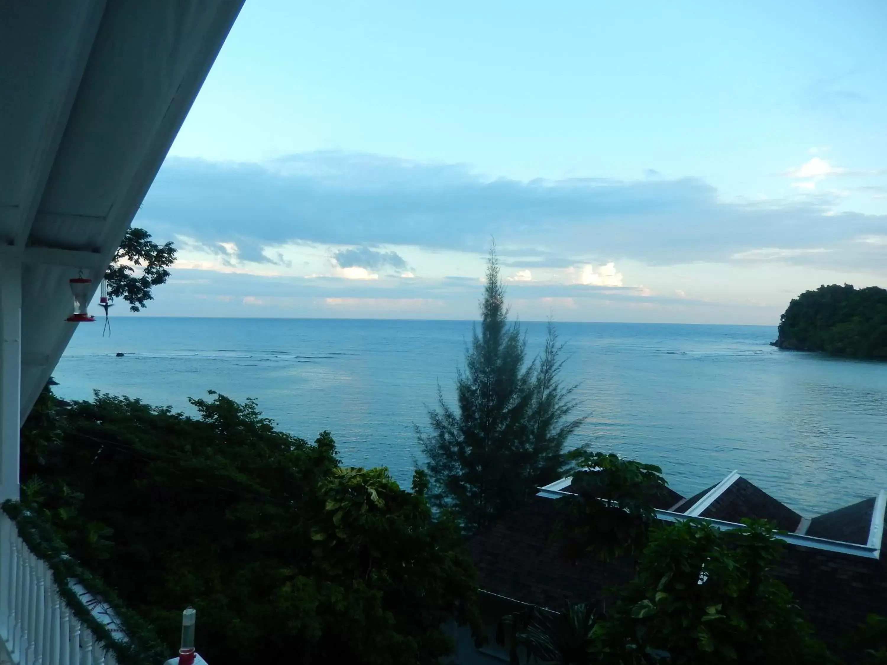 Balcony/Terrace, Sea View in Moon San Villa at the Blue Lagoon