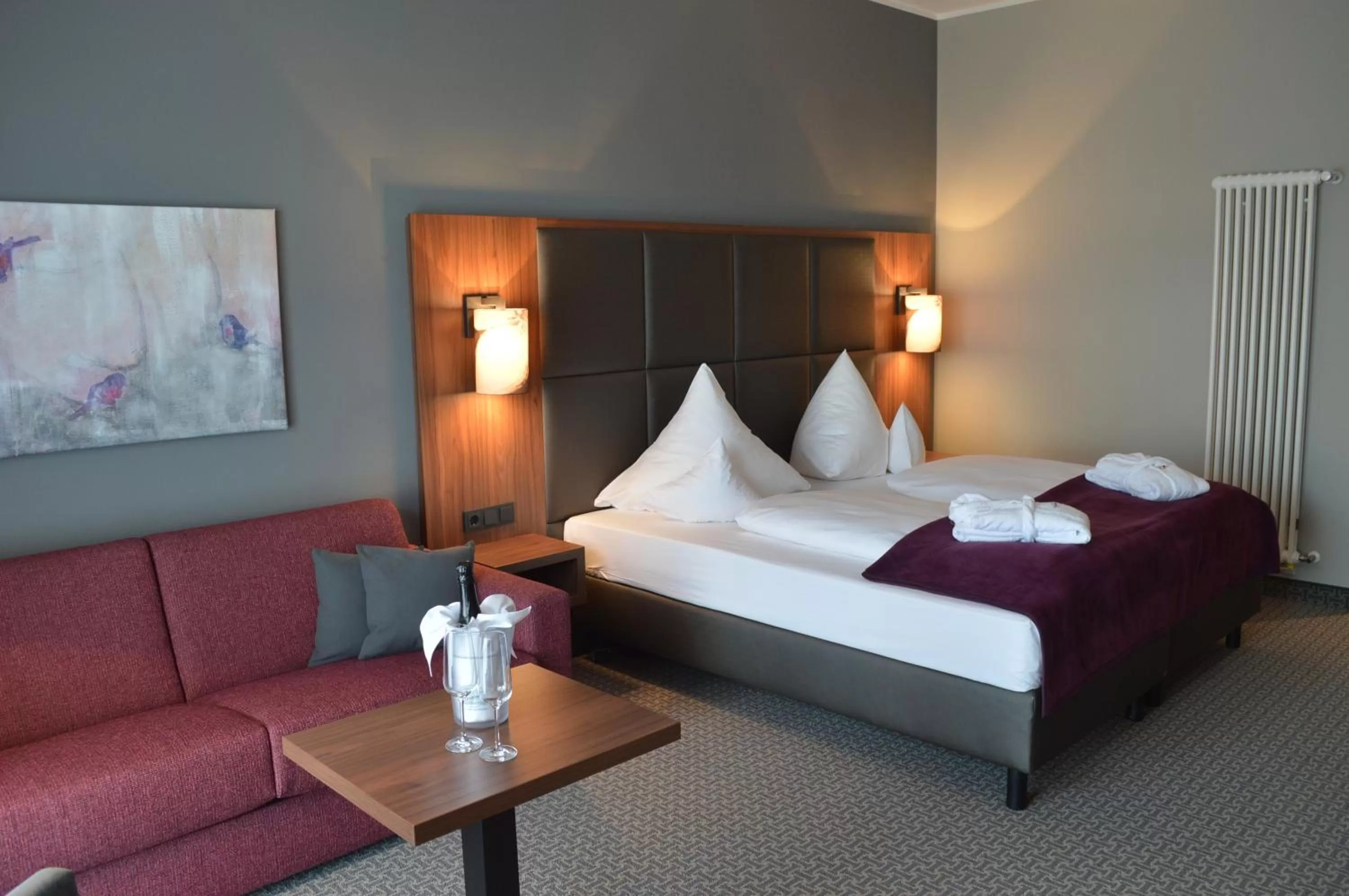 Photo of the whole room, Bed in Sante Royale Hotel- & Gesundheitsresort Bad Langensalza