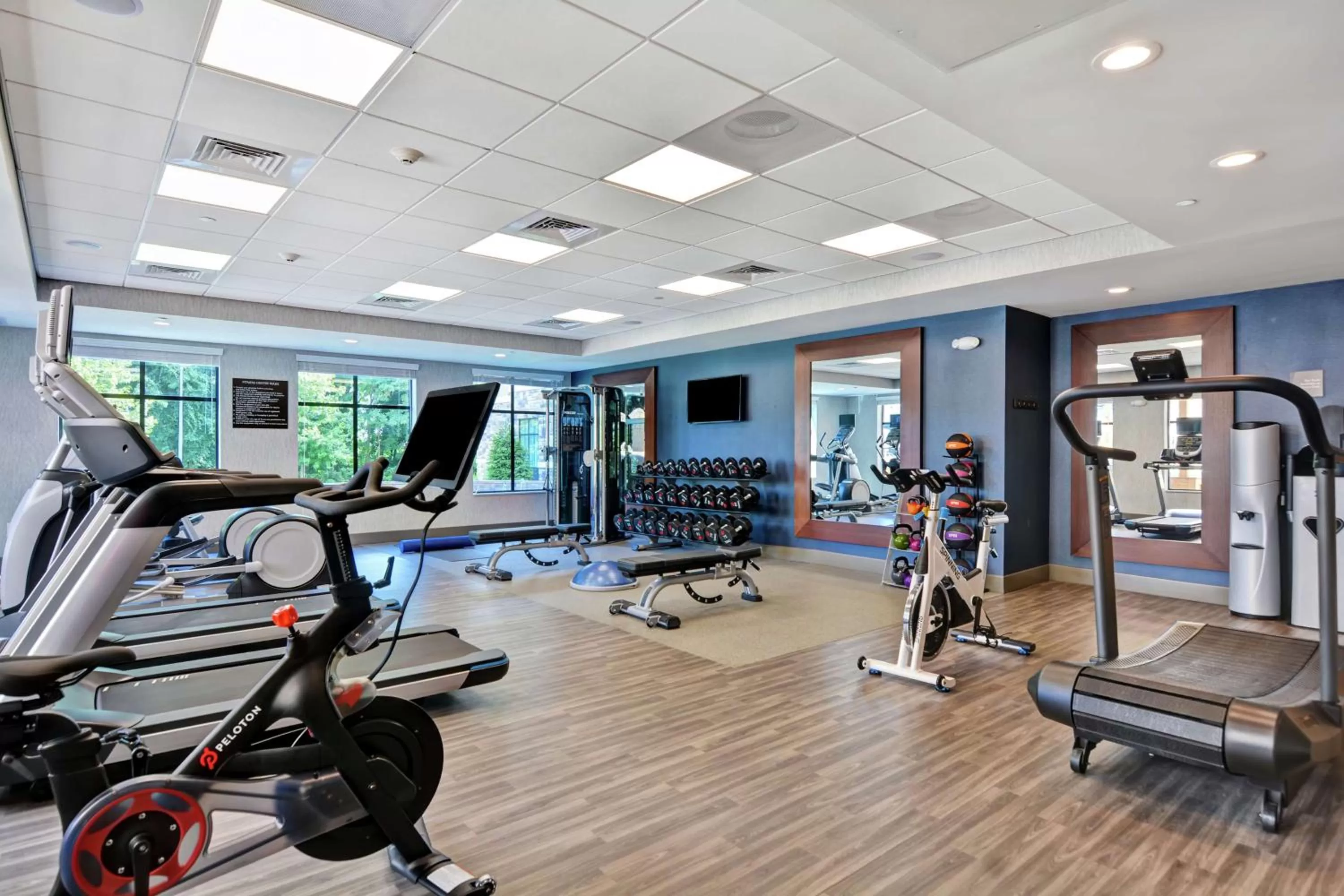 Fitness centre/facilities in Homewood Suites By Hilton Poughkeepsie