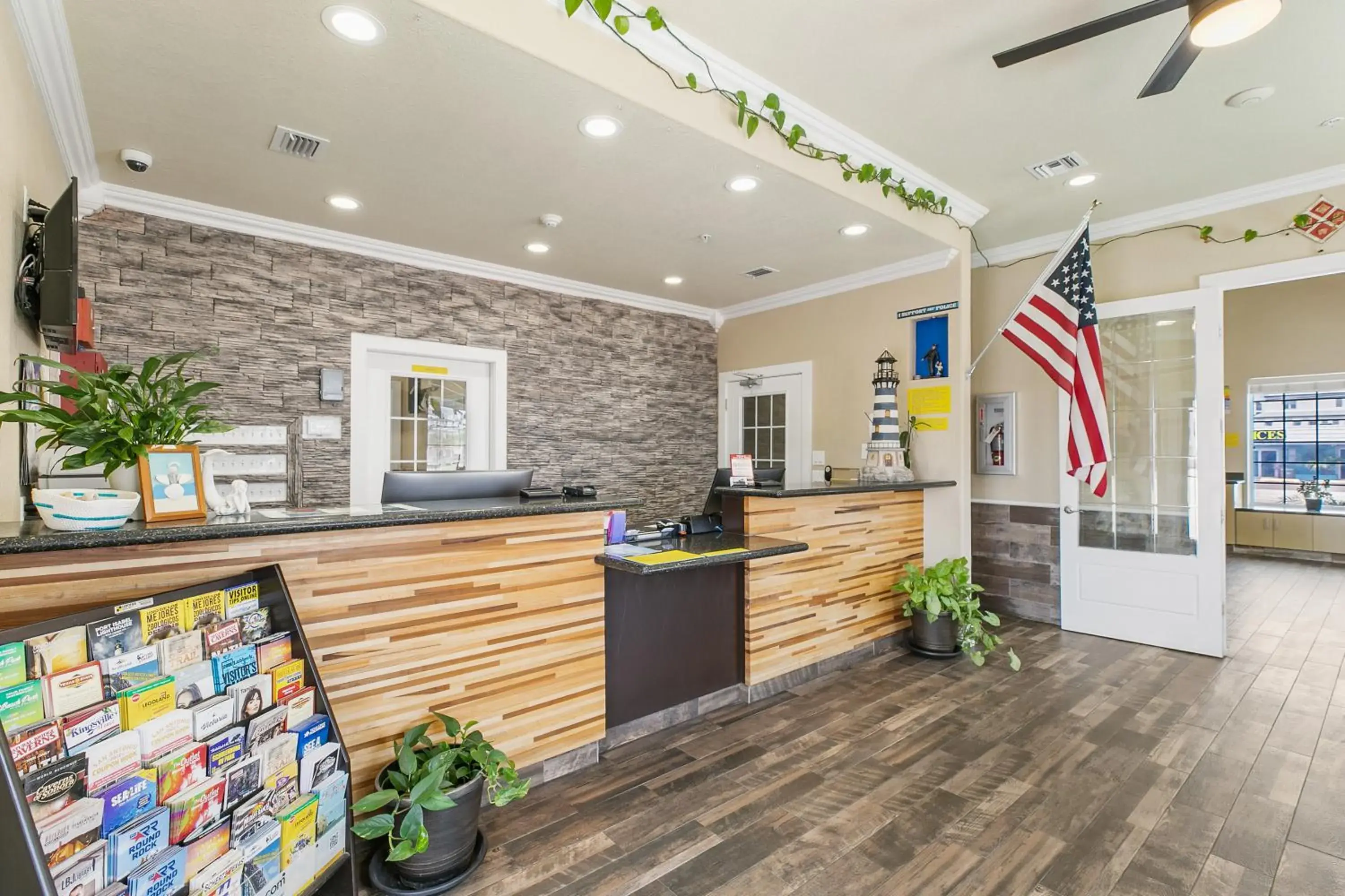 Lobby or reception in Lighthouse Inn Lobby or reception in Lighthouse Inn