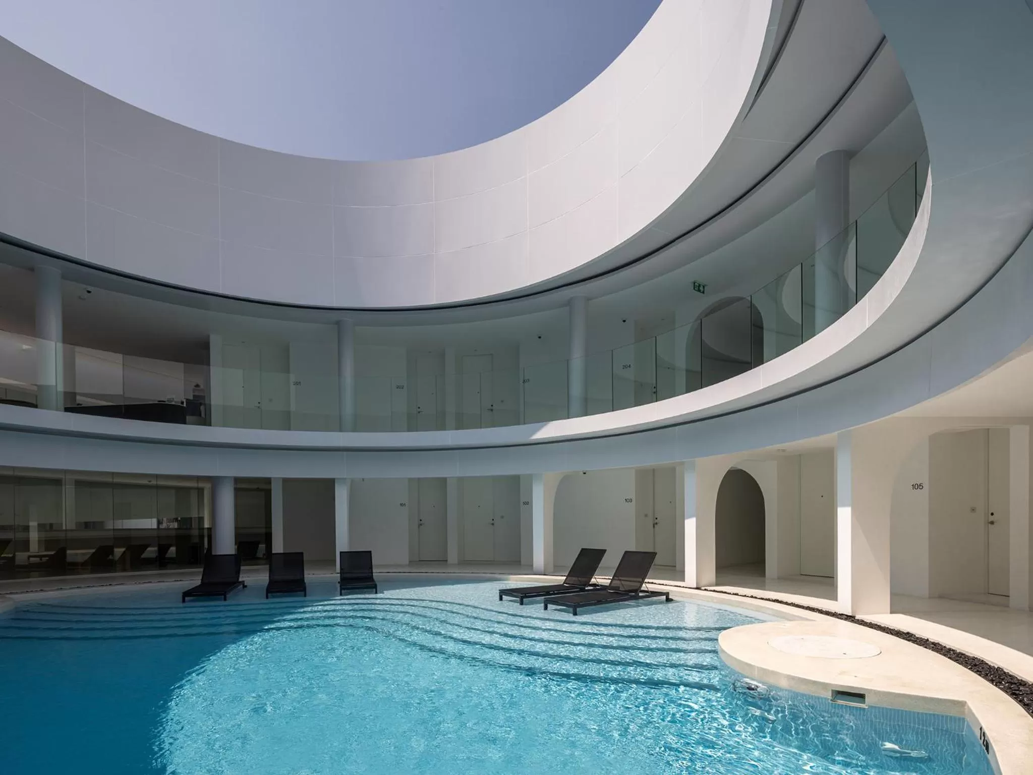 Swimming pool in G Nimman Chiang Mai