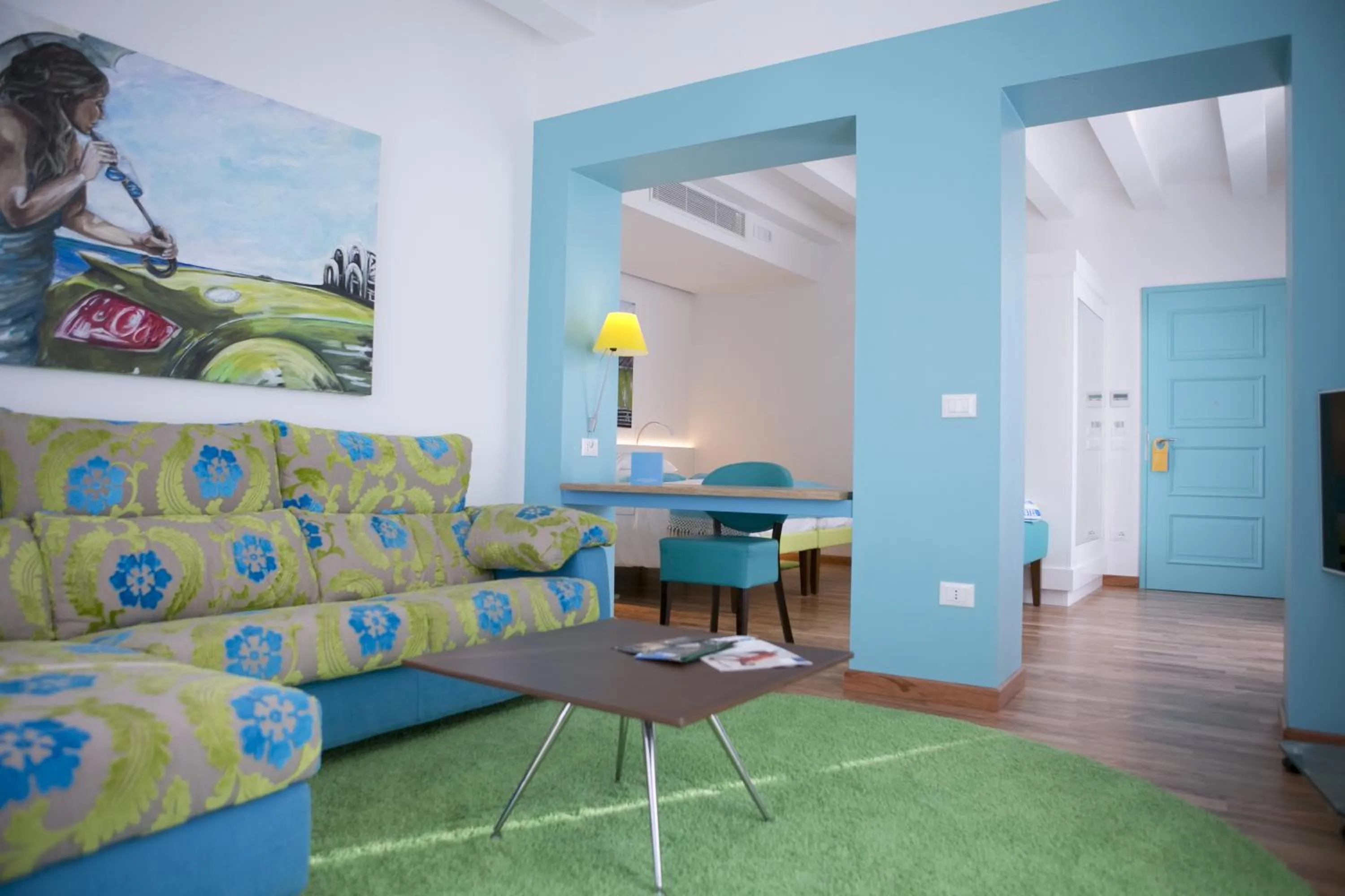 Communal lounge/ TV room in Piccolo Grand Hotel