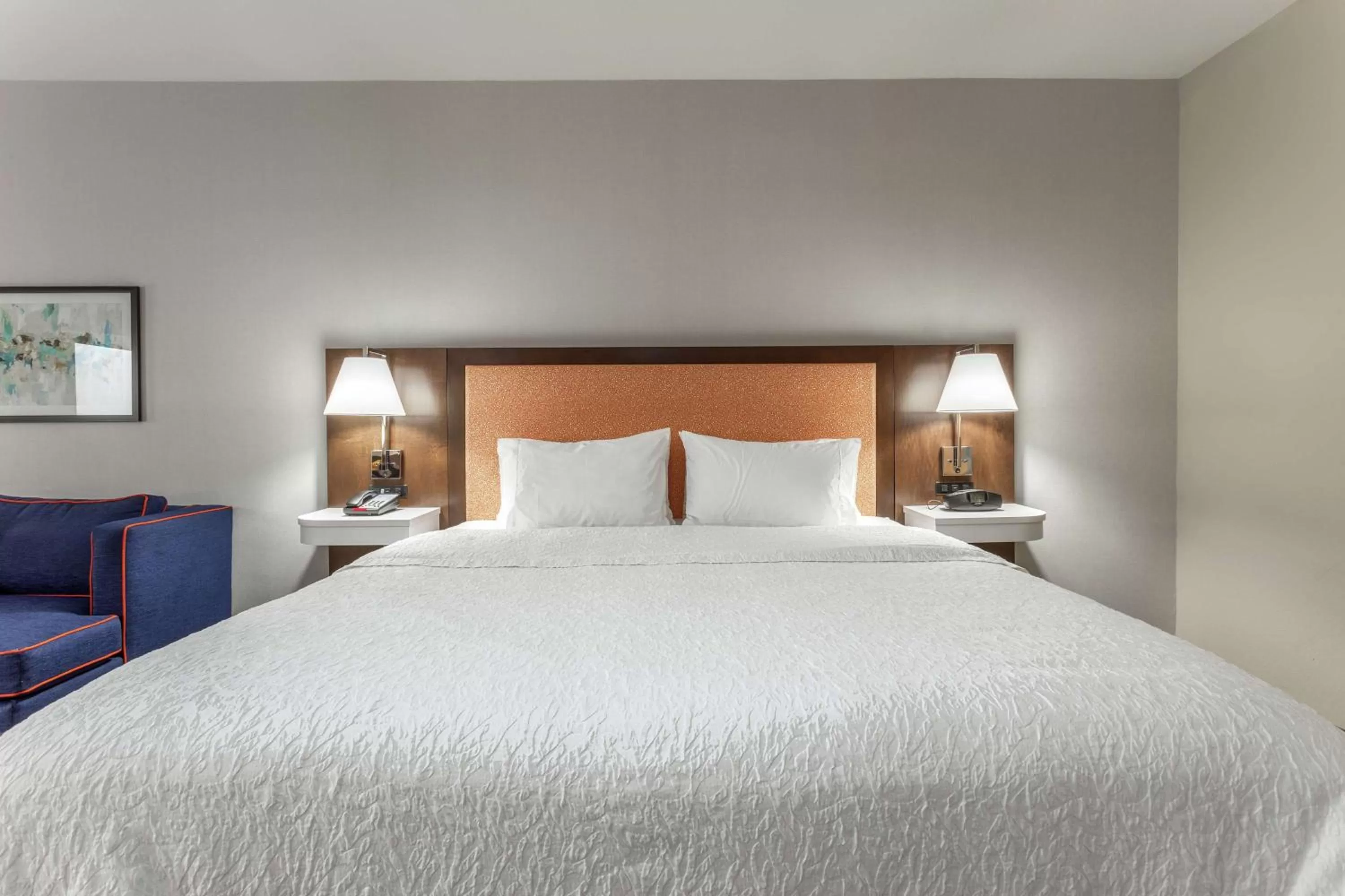 Bed in Hampton Inn Jefferson City at Capital Mall