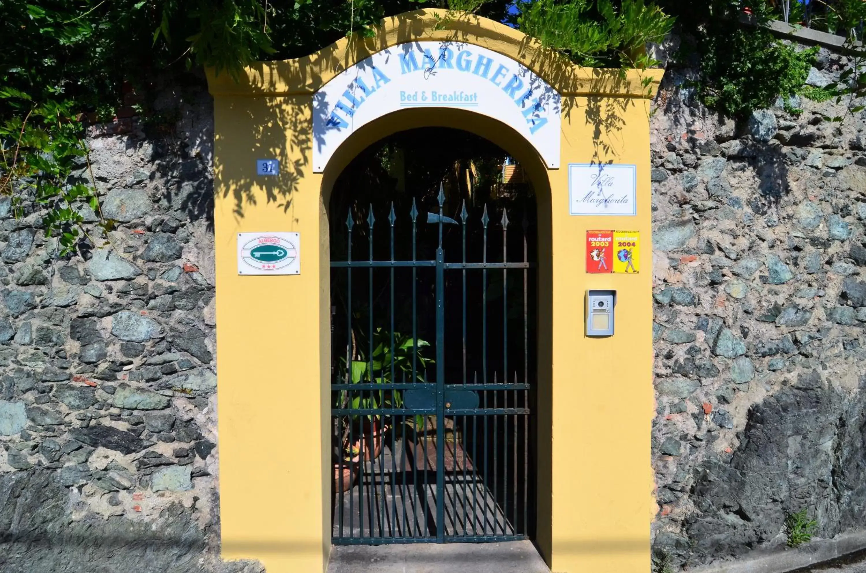Facade/entrance in Villa Margherita