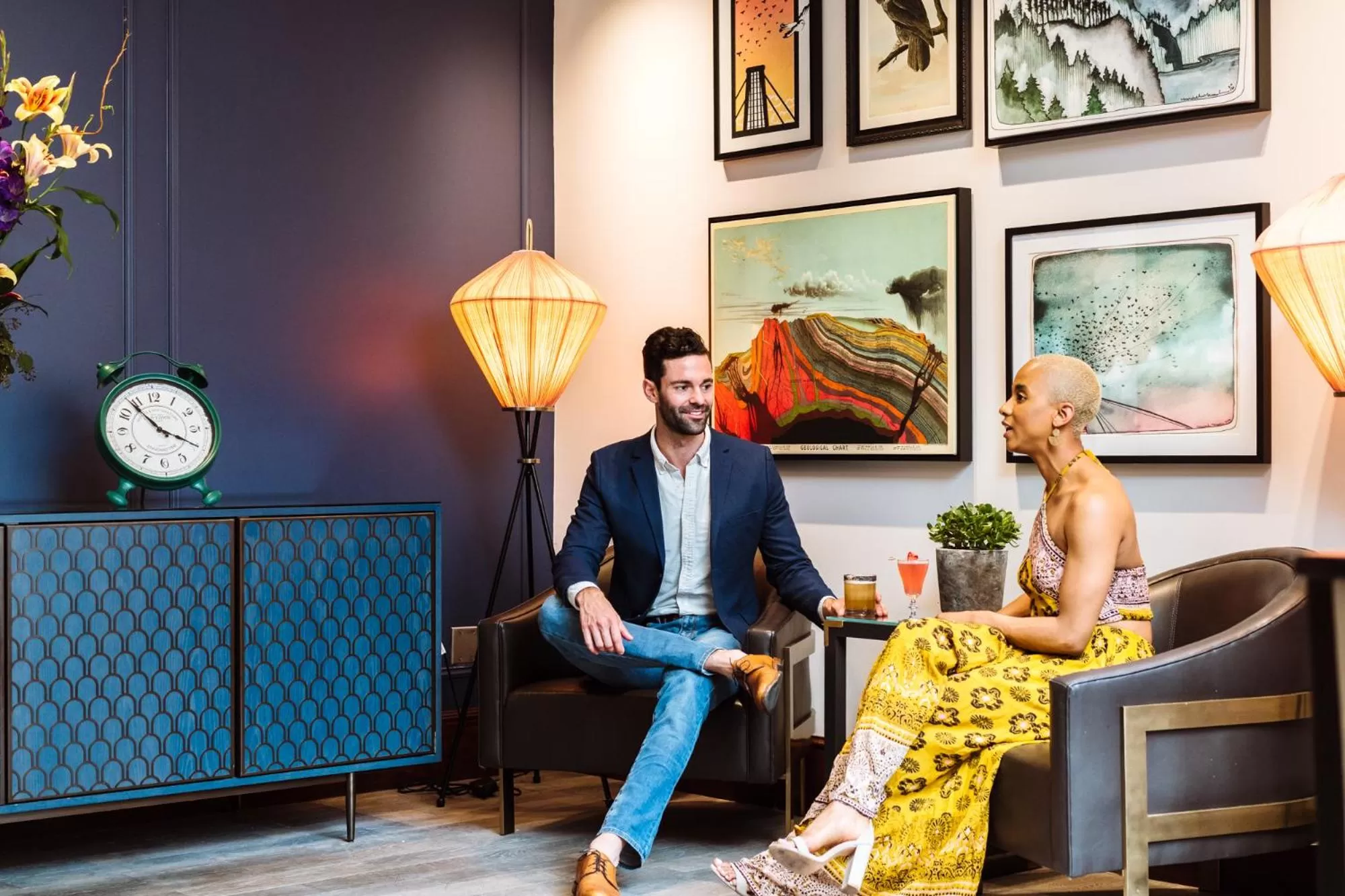 Lobby or reception in Heathman Hotel