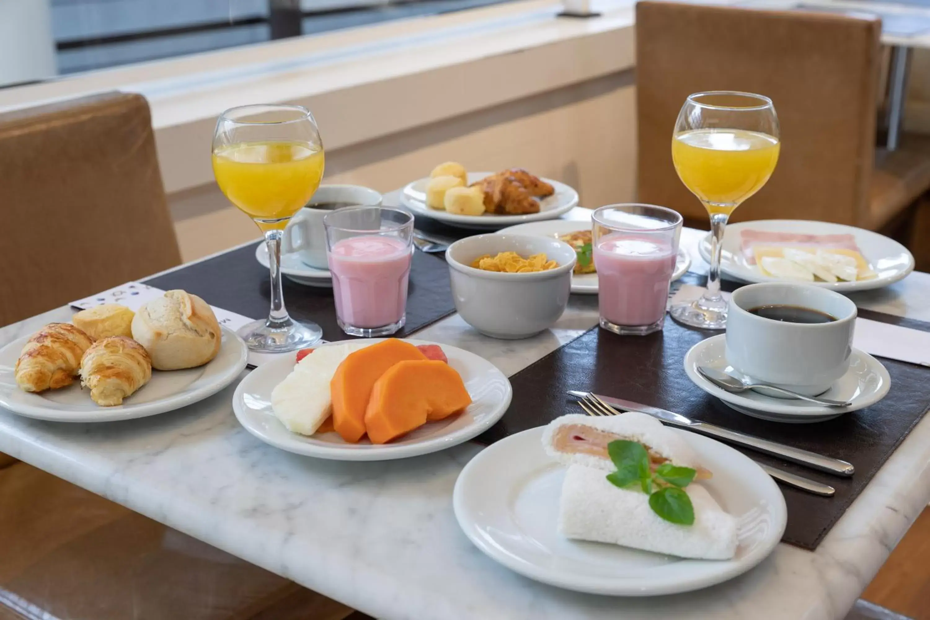 Breakfast in Mercure Sao Paulo Grand Plaza Paulista