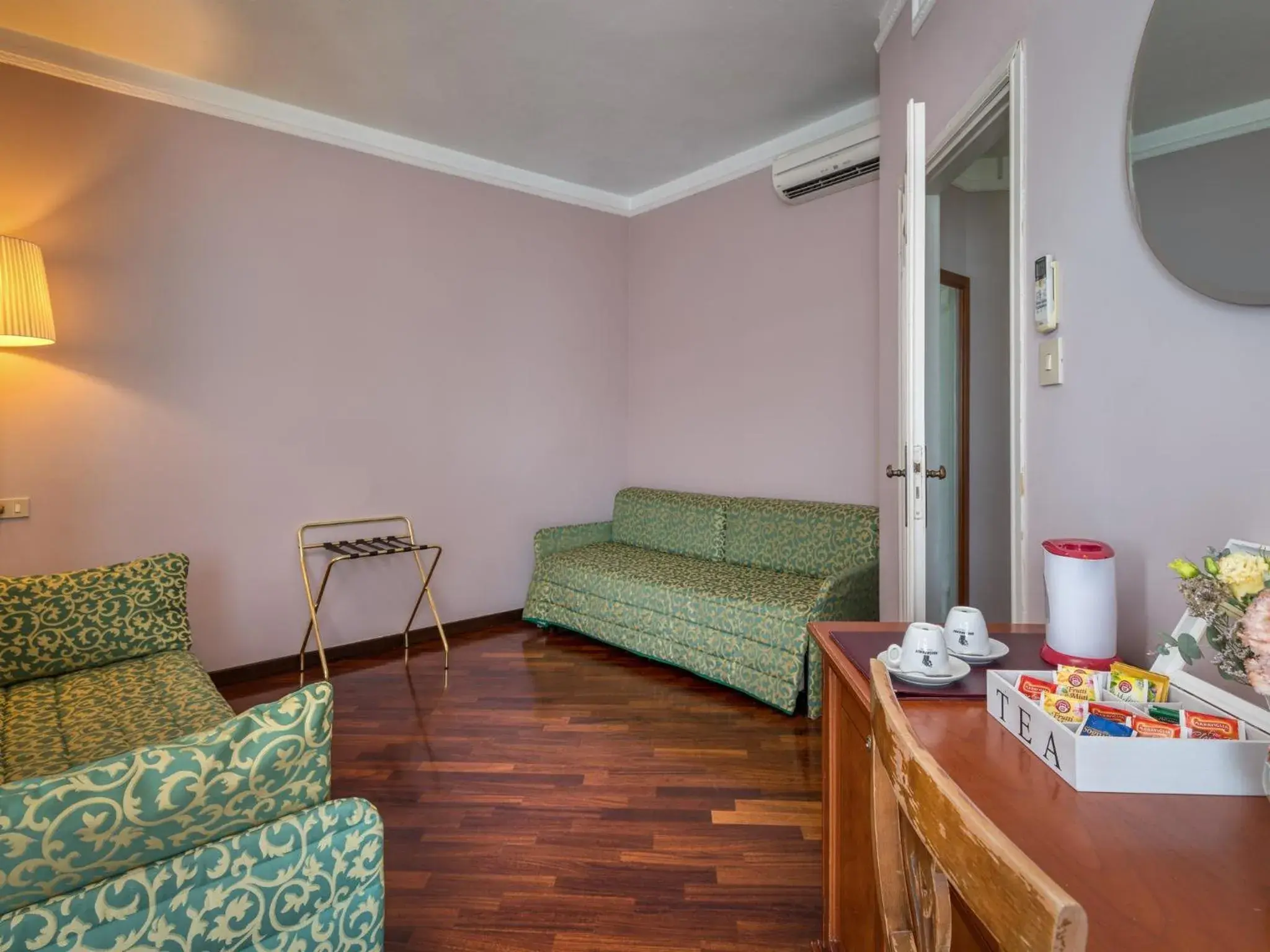 Living room in Villa Cappellina