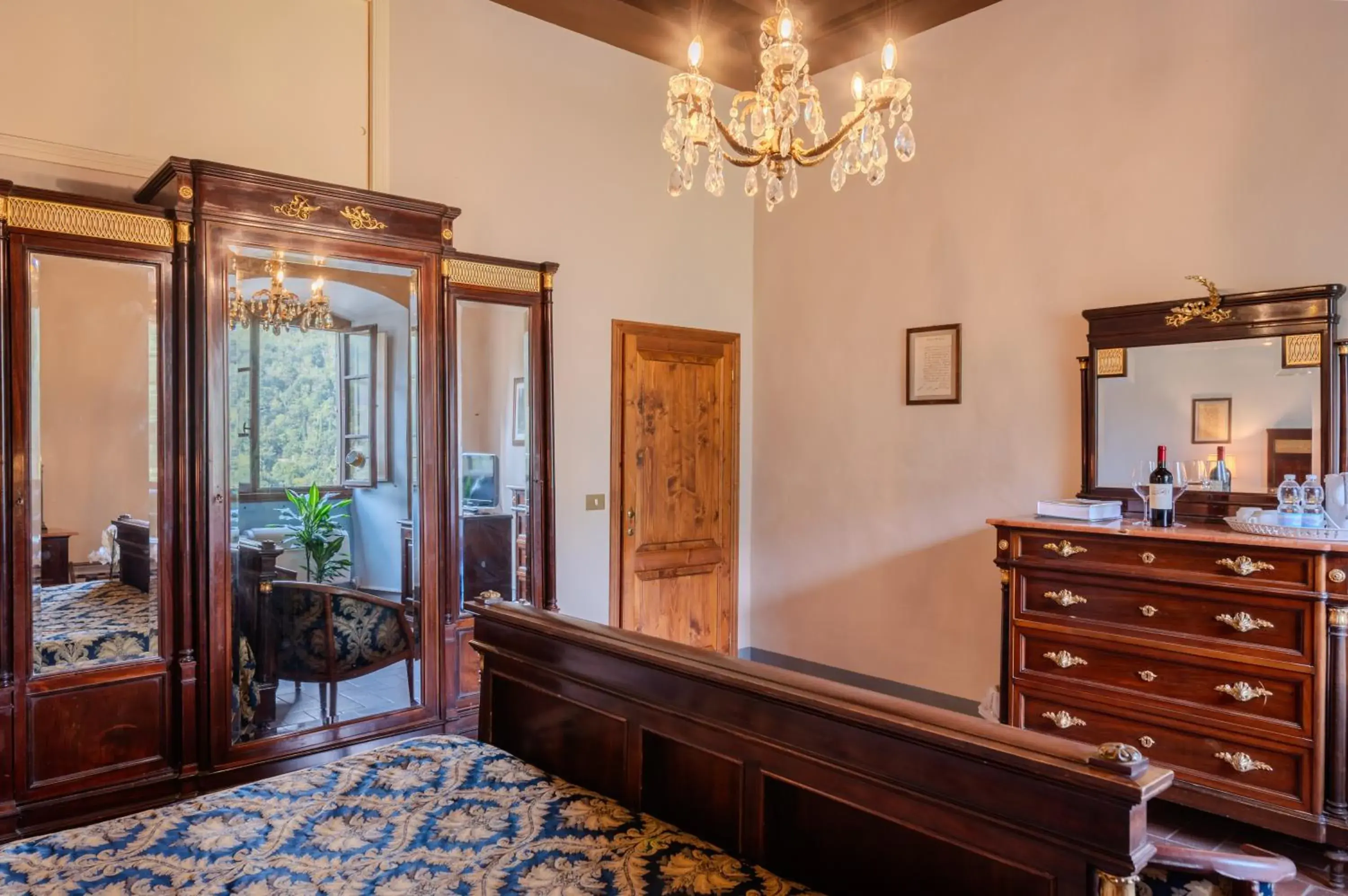 Bedroom in Villa Pitiana