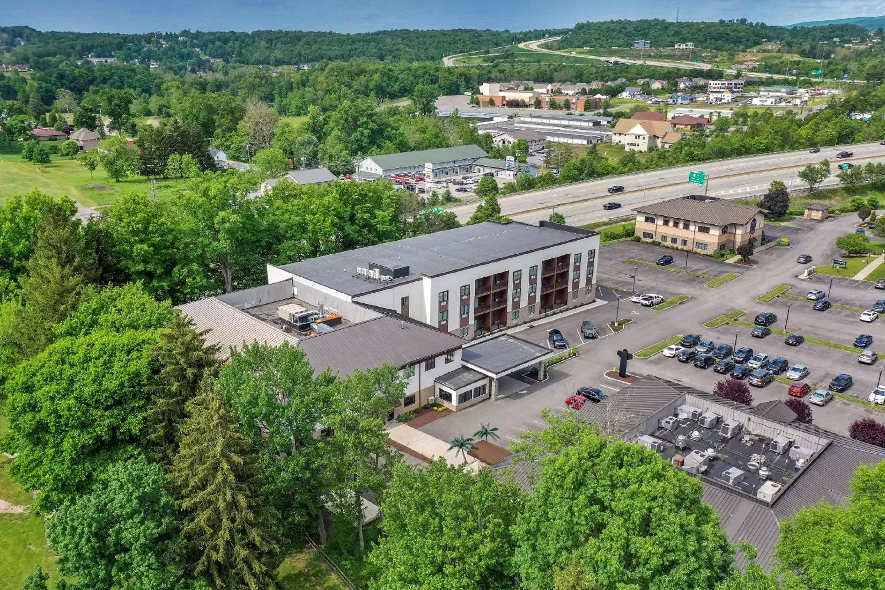 Property building, Bird's-eye View in The Cranberry, Ascend Hotel Collection